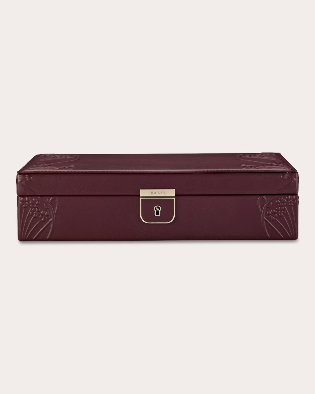 Liberty Medium Embossed Jewelry Box