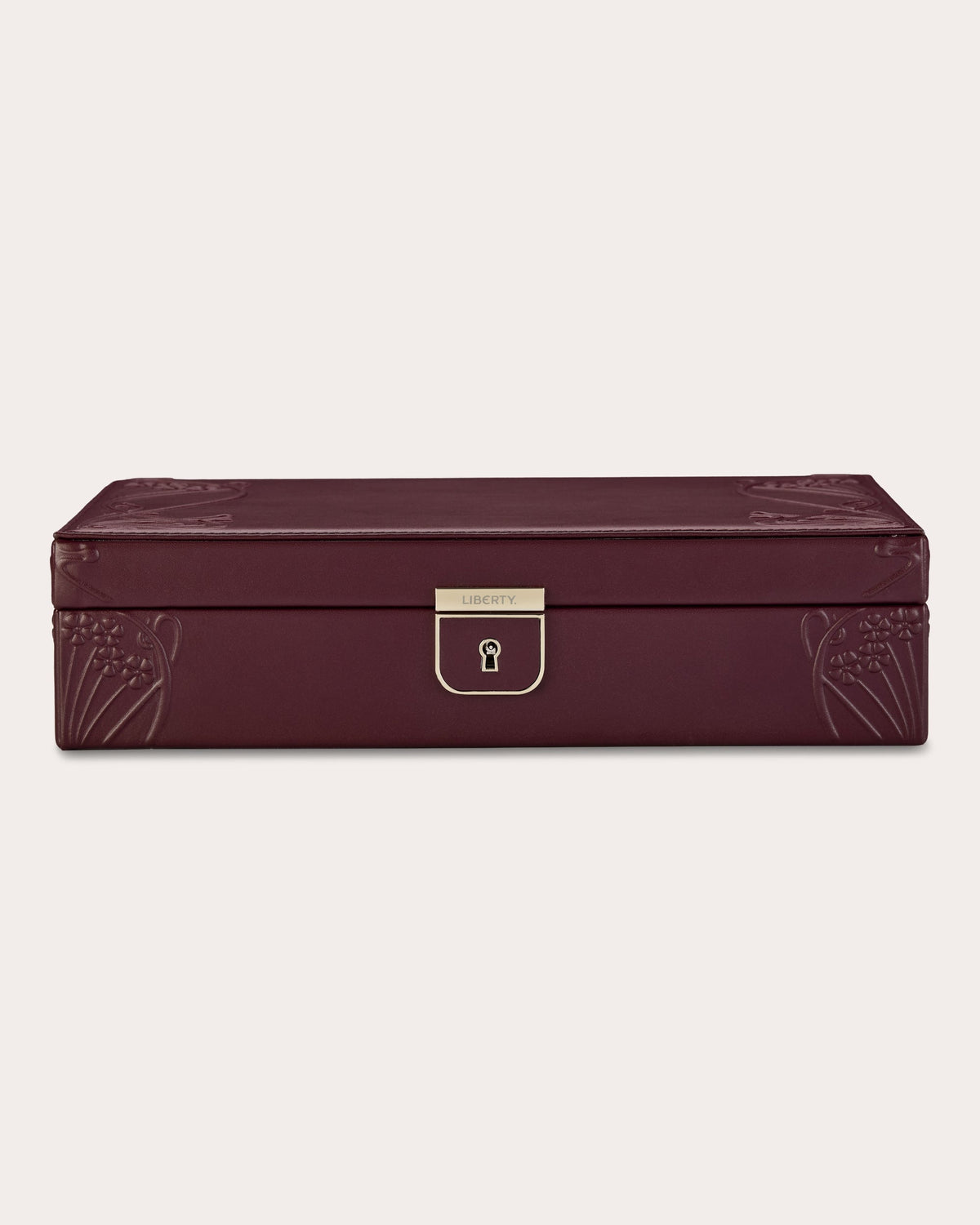 Liberty Medium Embossed Jewelry Box