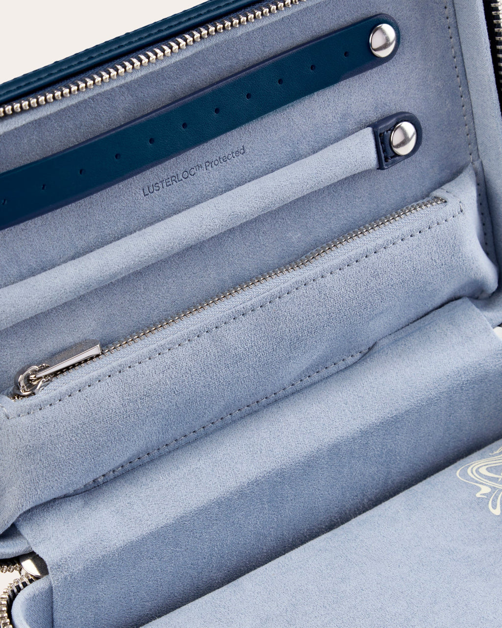 Liberty Medium Zip Embossed Jewelry Case