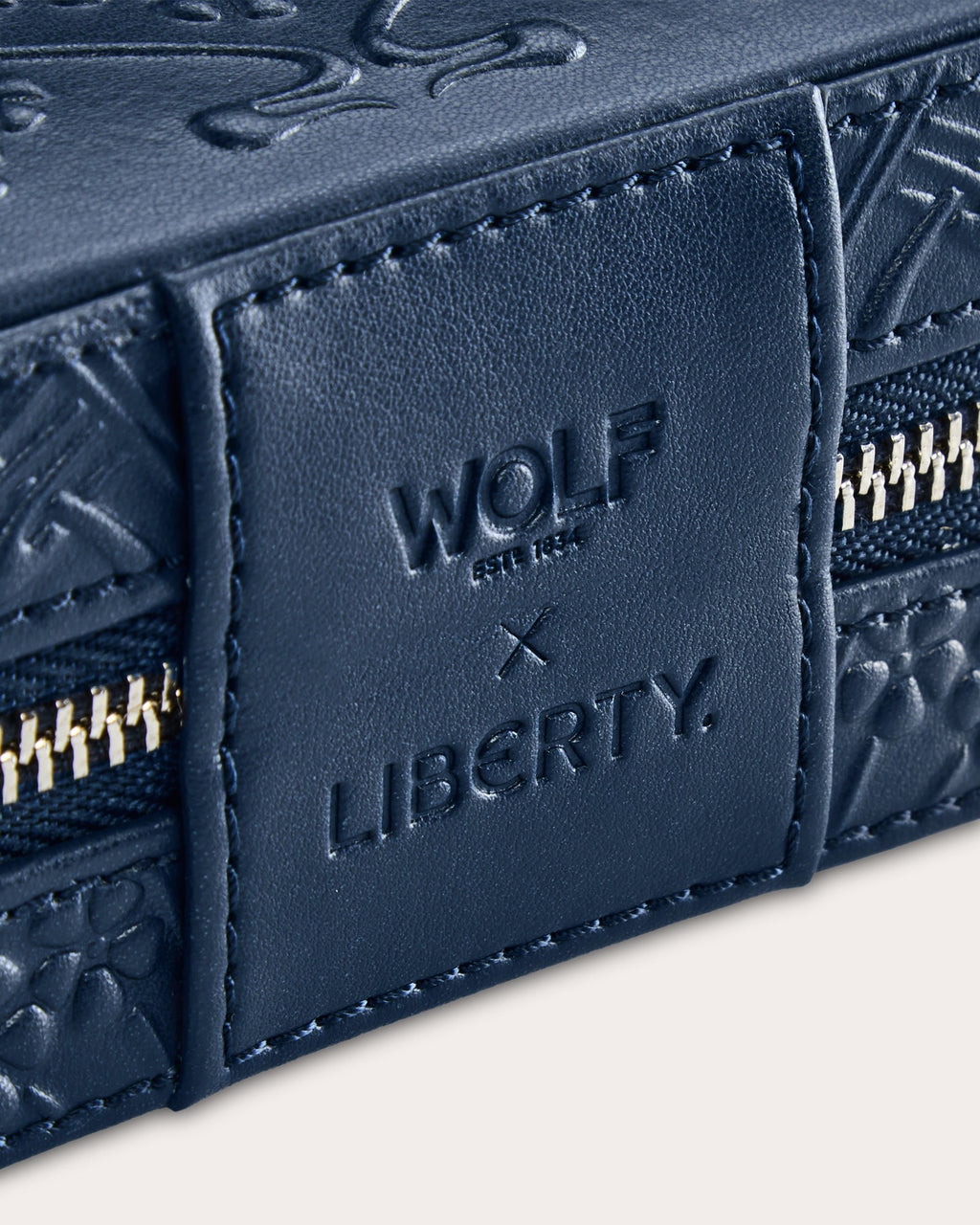 Liberty Small Travel Zip Jewelry Case
