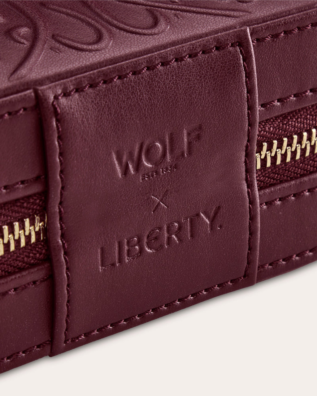 Liberty Small Travel Zip Jewelry Case