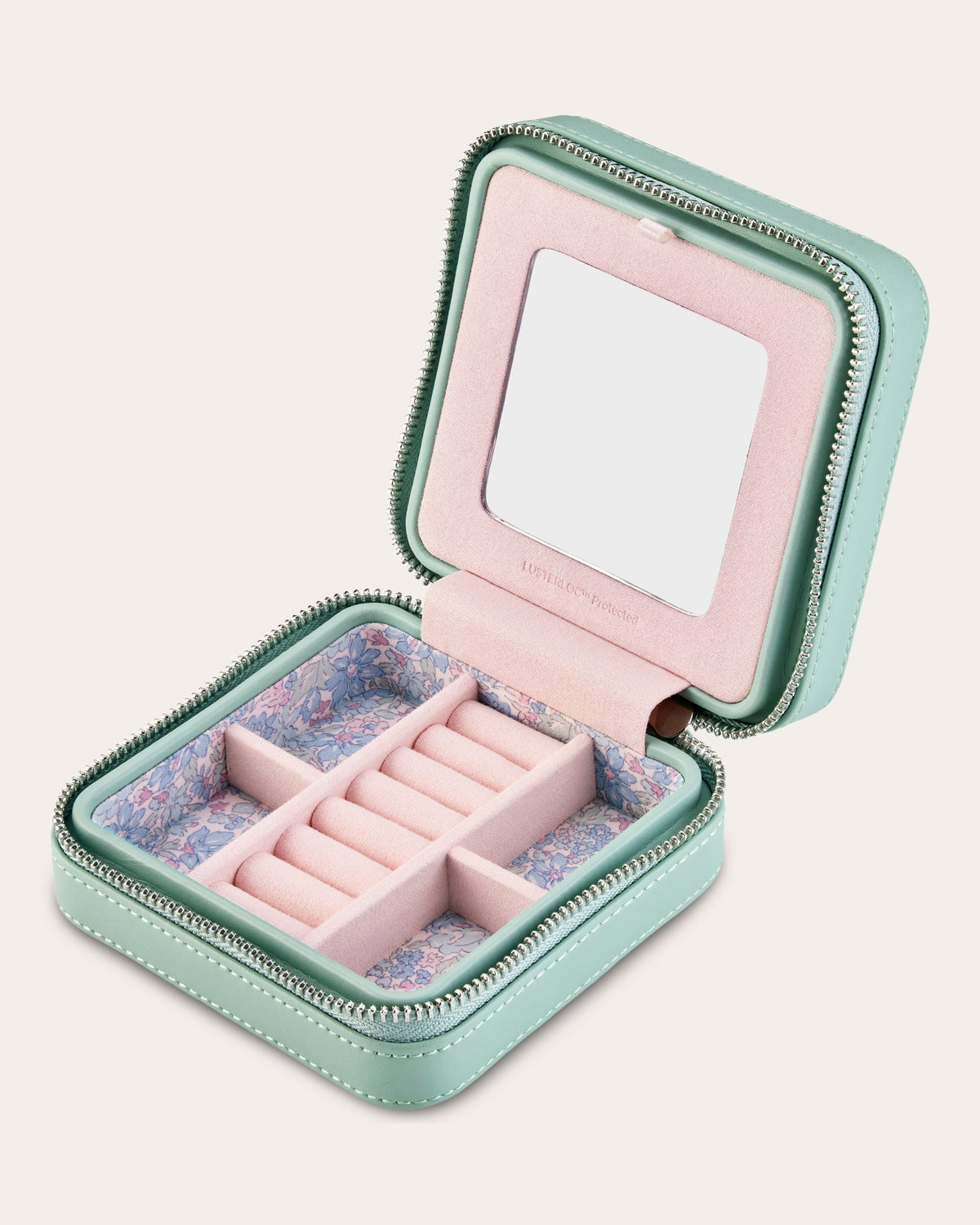 Liberty Small Travel Zip Jewelry Case