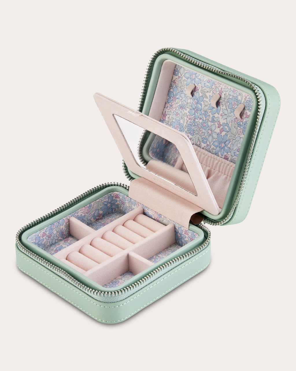 Liberty Small Travel Zip Jewelry Case