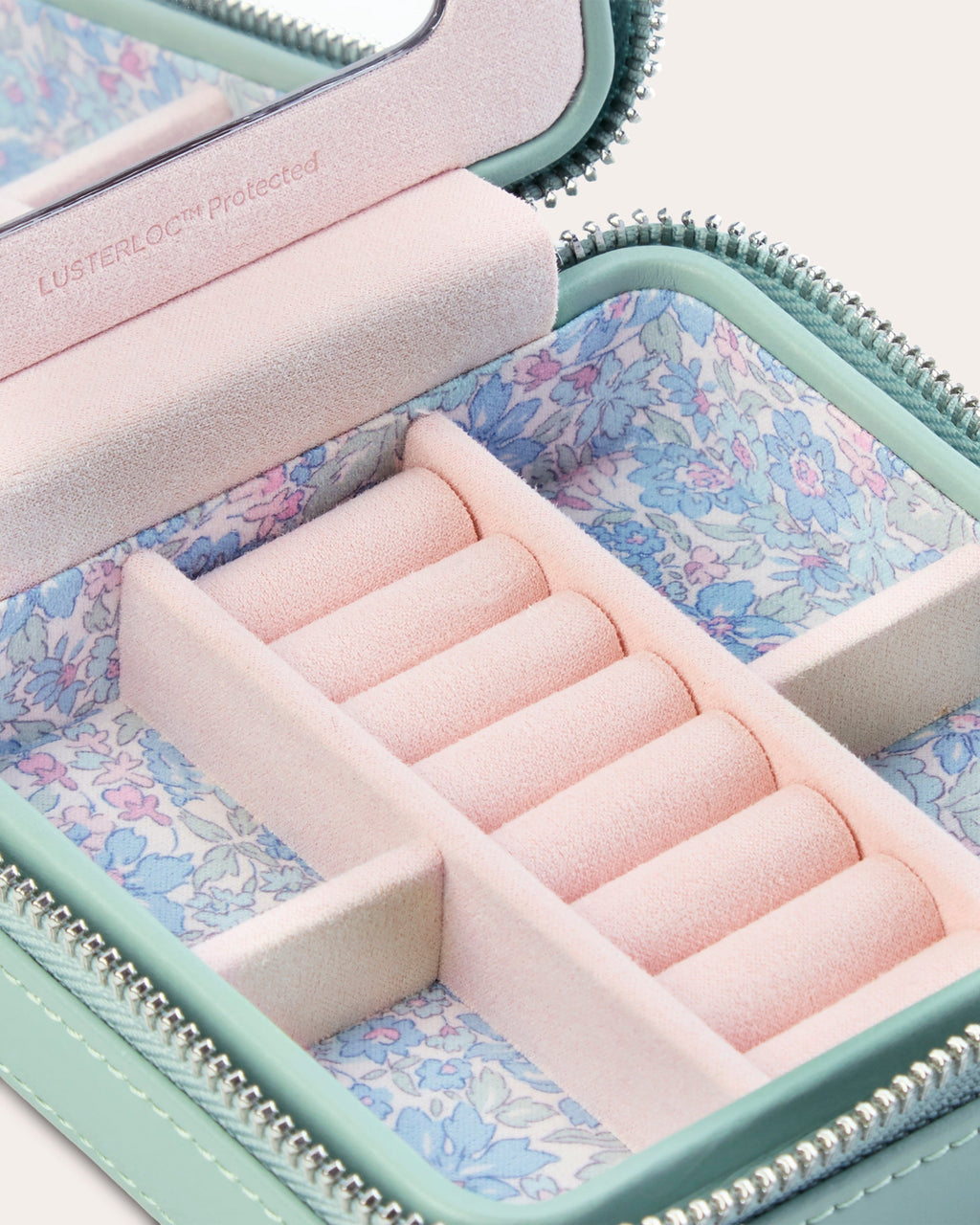 Liberty Small Travel Zip Jewelry Case