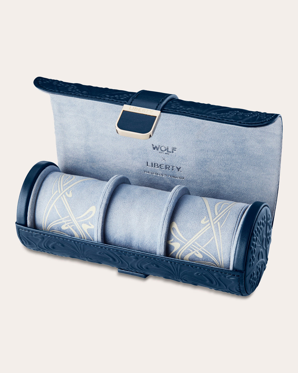 Liberty Embossed Triple Watch Roll