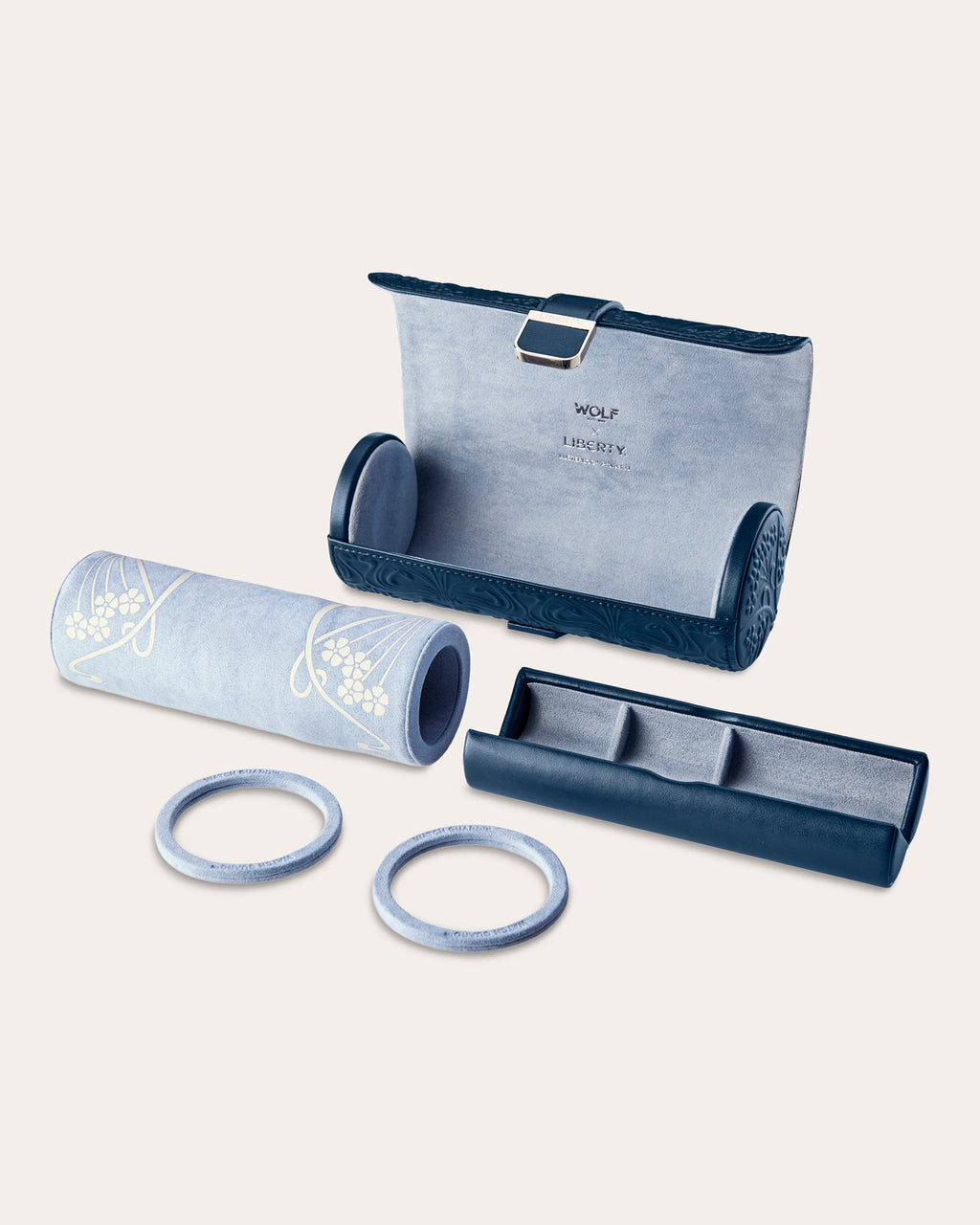 Liberty Embossed Triple Watch Roll
