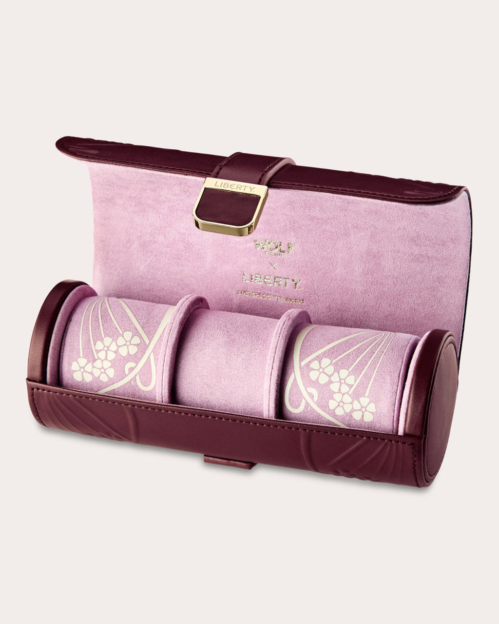 Liberty Embossed Triple Watch Roll