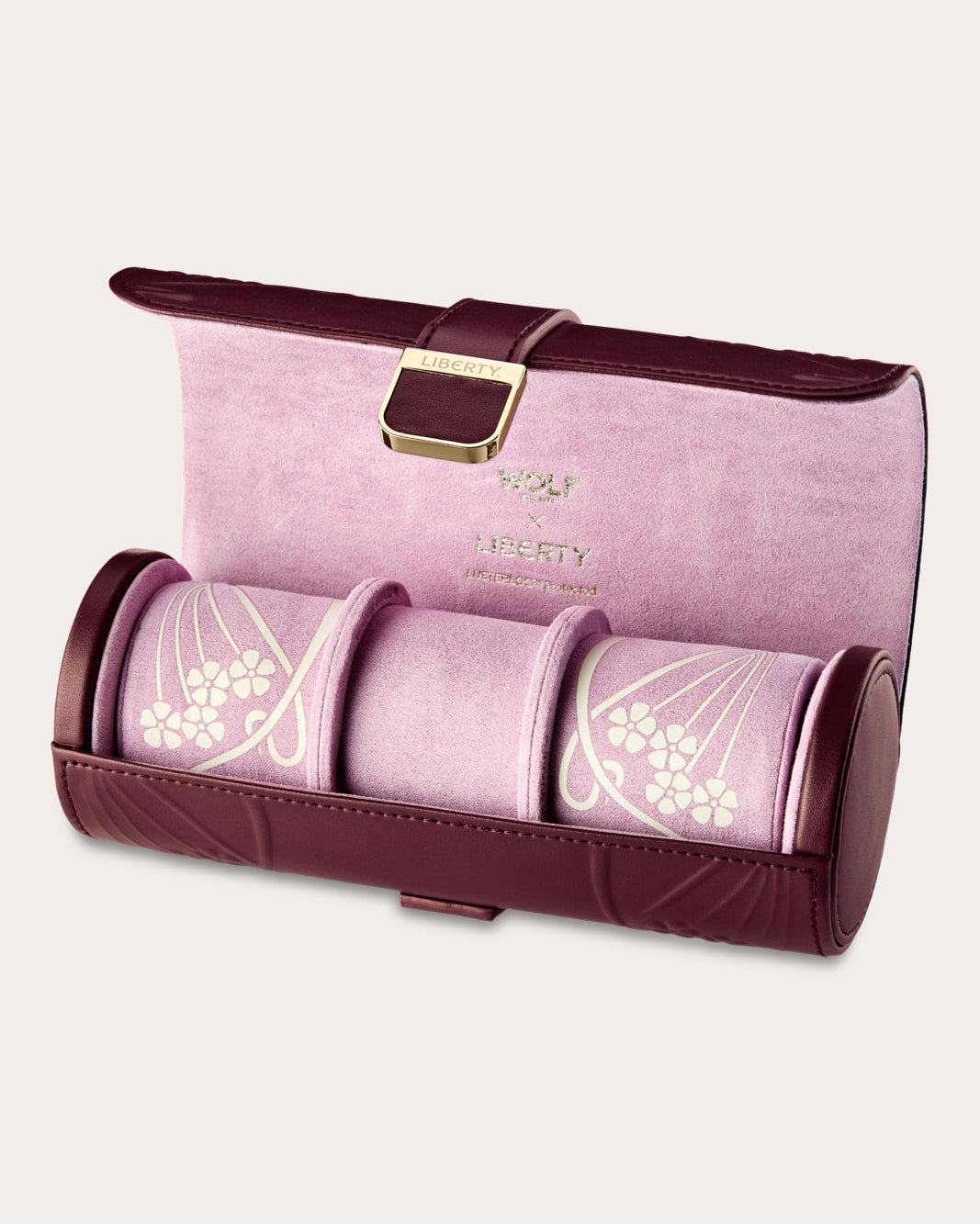 Liberty Embossed Triple Watch Roll