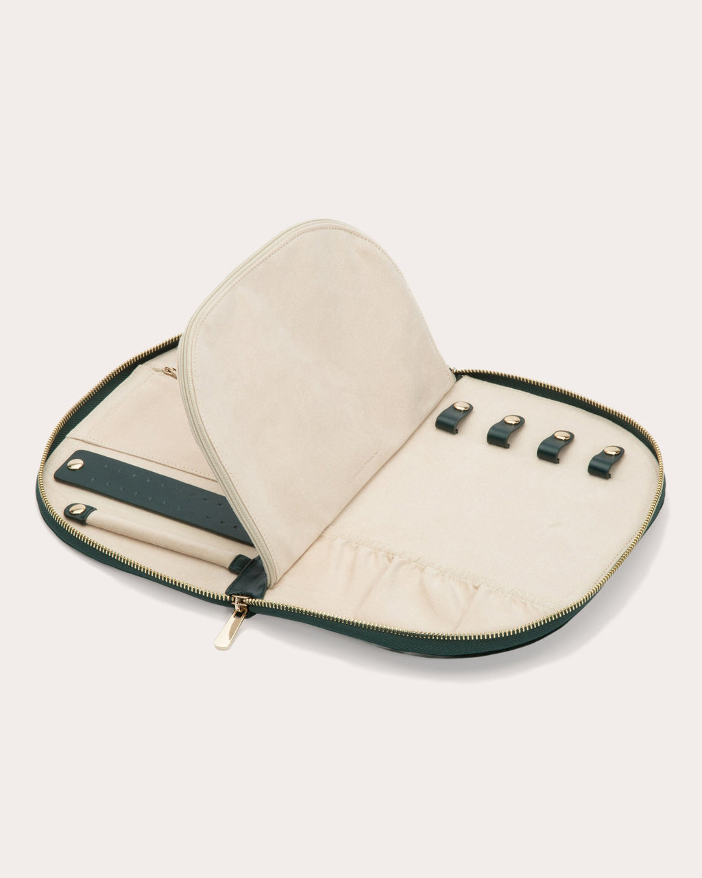 Zoe Embroidered Velvet Jewelry Portfolio