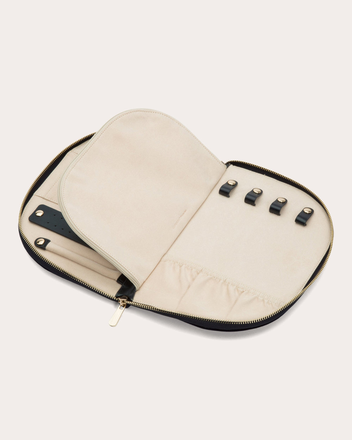 Zoe Embroidered Velvet Jewelry Portfolio