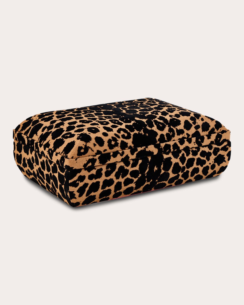 Savanna Leopard Medium Jewelry Box