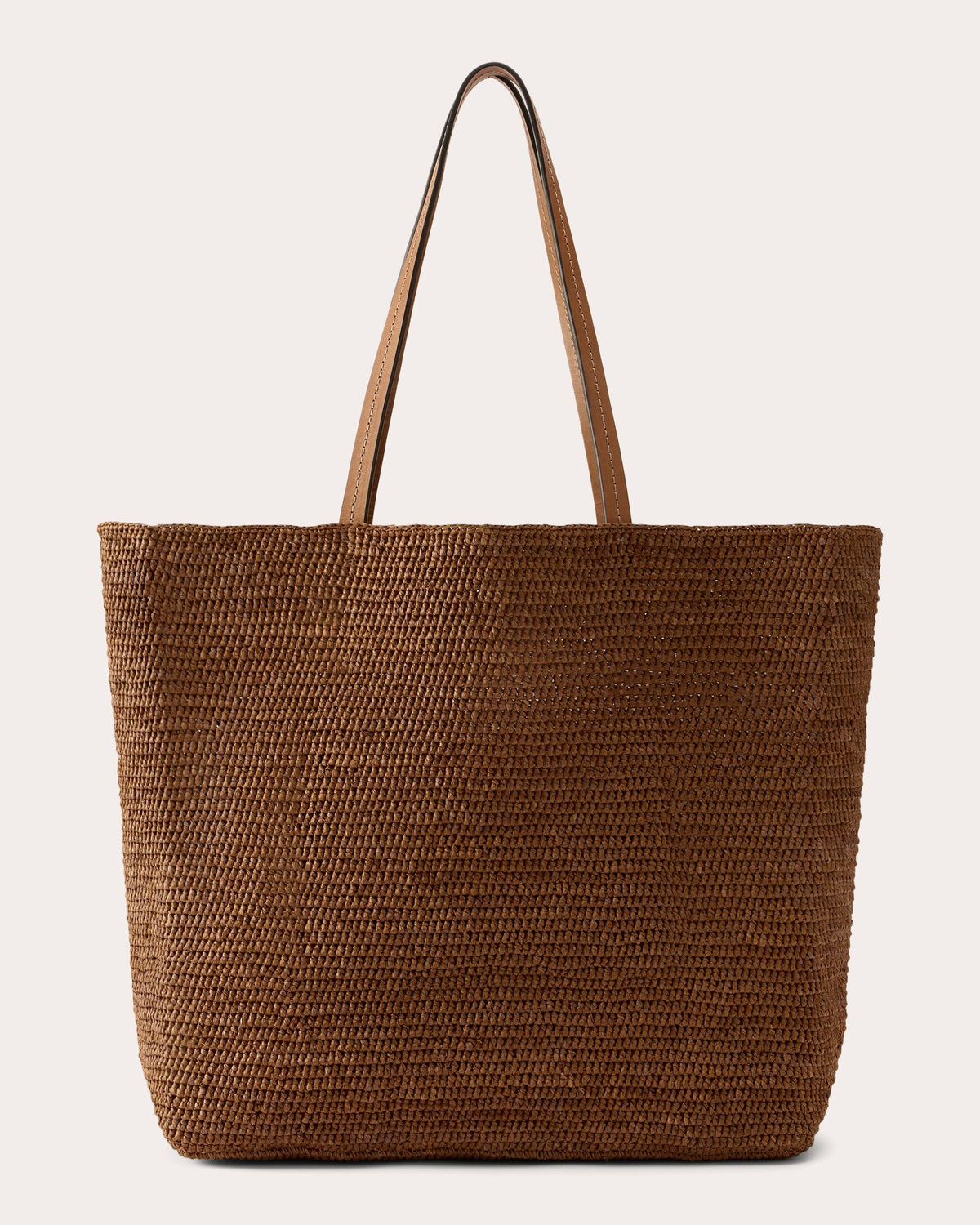 Matale Crocheted Raffia Tote Bag