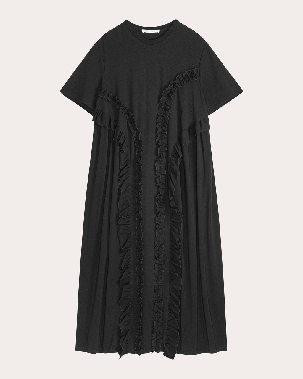 Alaine Ruffled Jersey T-Shirt Dress