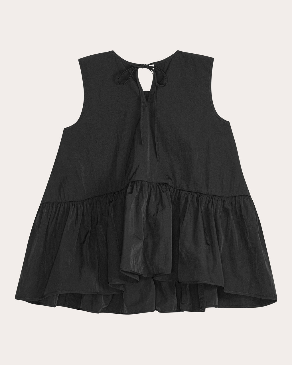 Asta Recycled Taffeta Peplum Top