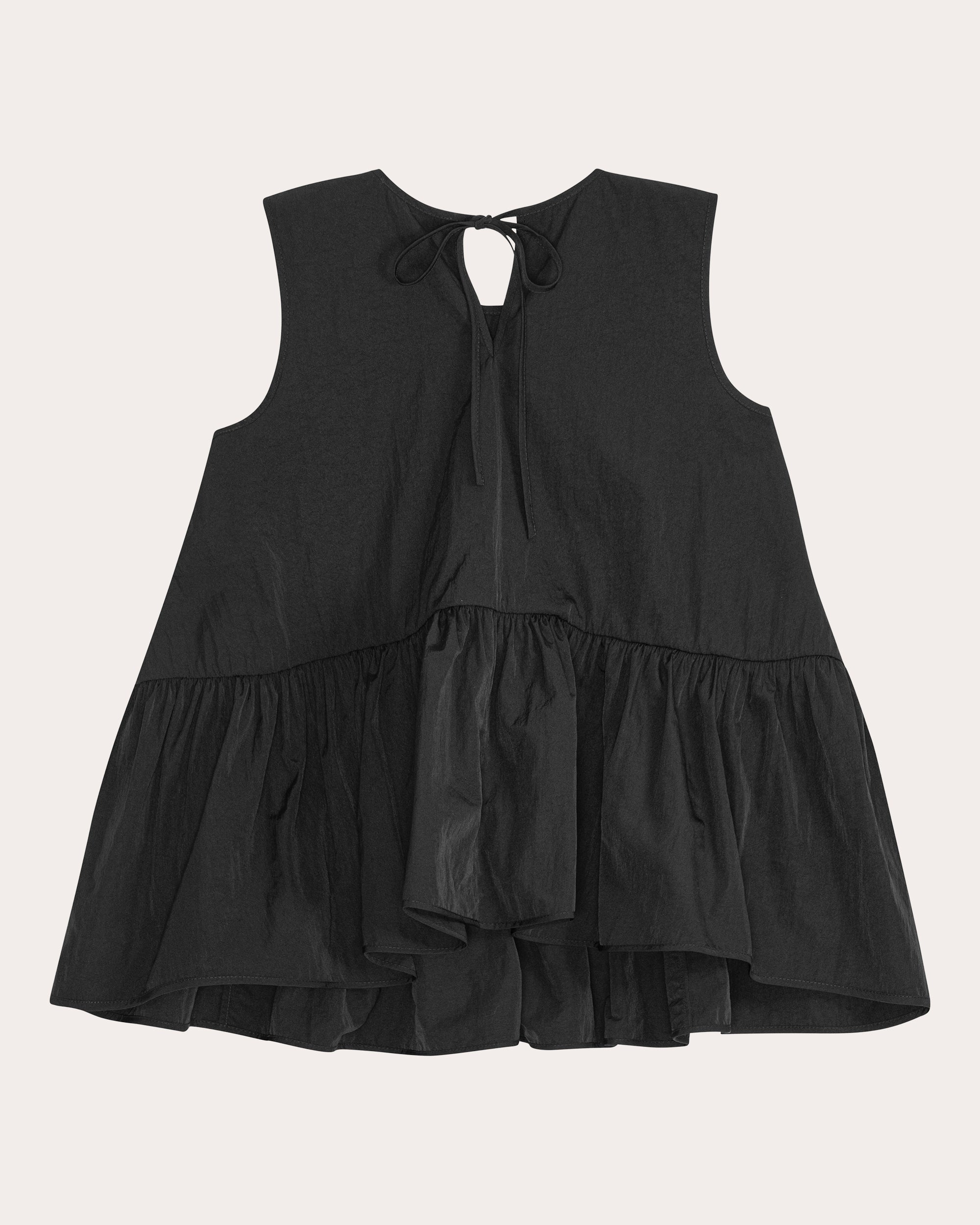 Asta Recycled Taffeta Peplum Top