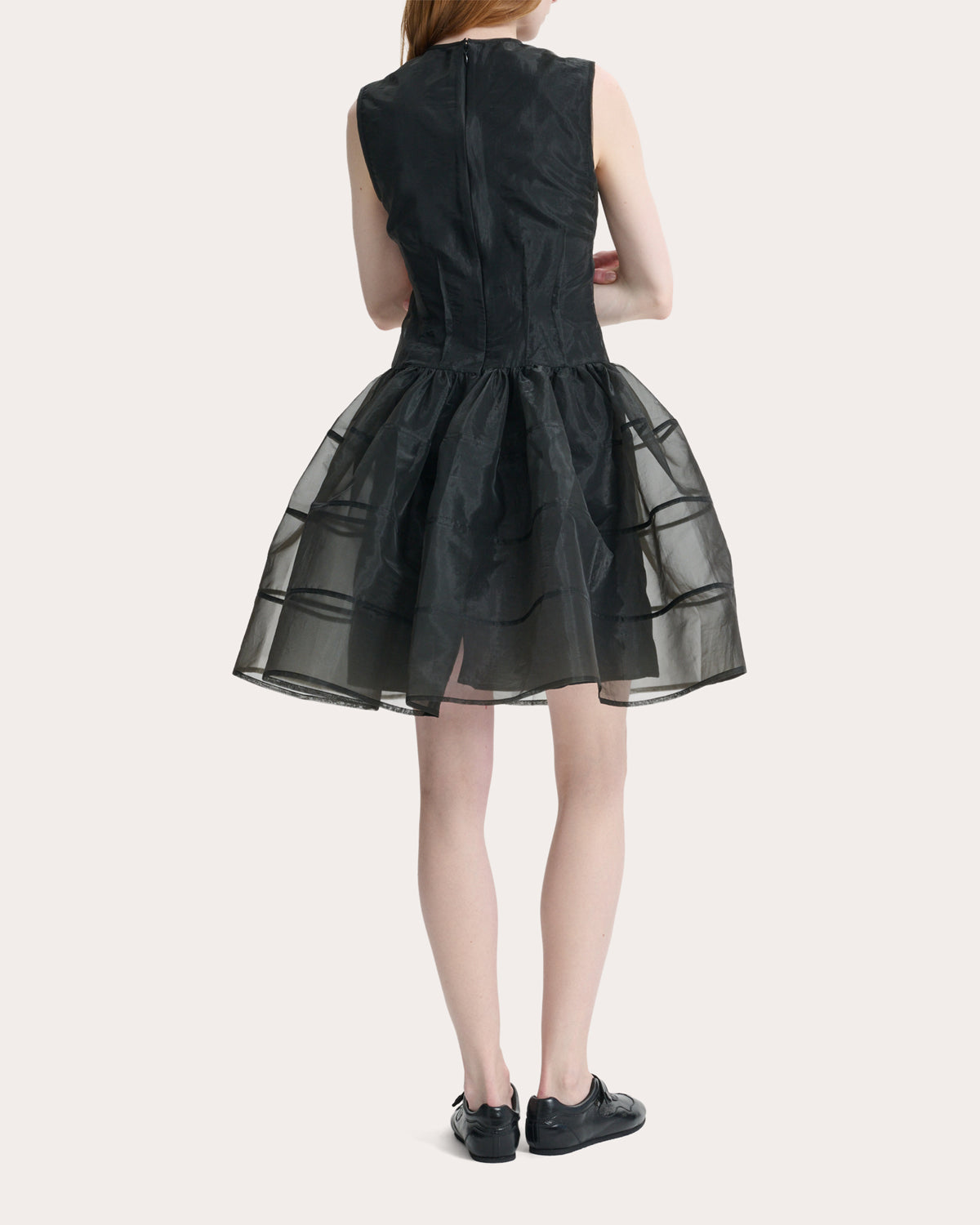 Claudie Liquid Myrtia Gathered Mini Dress