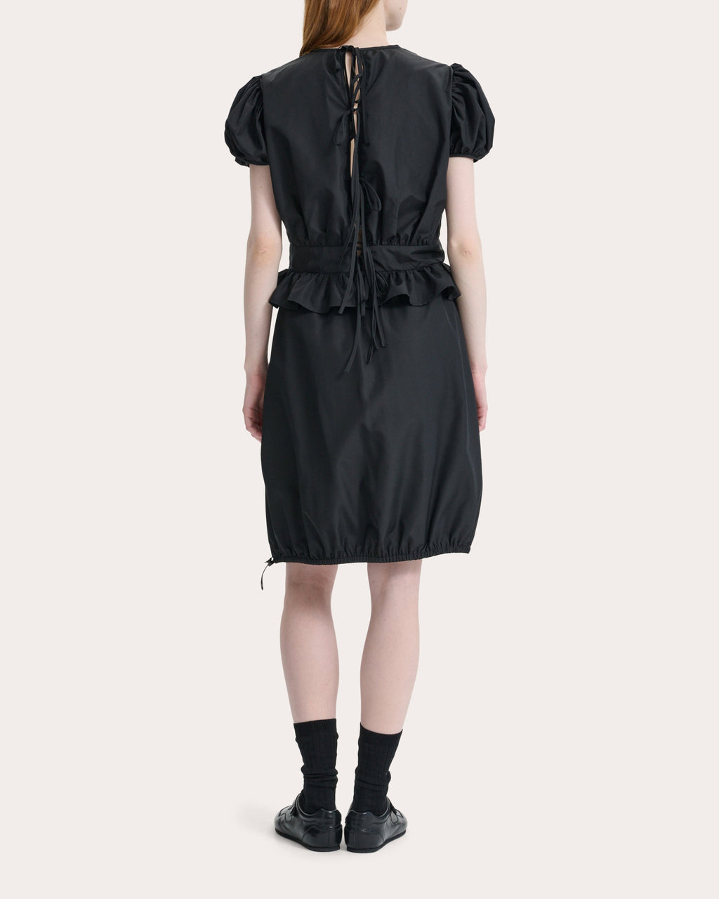 Chance Recycled Faille Drawcord Skirt
