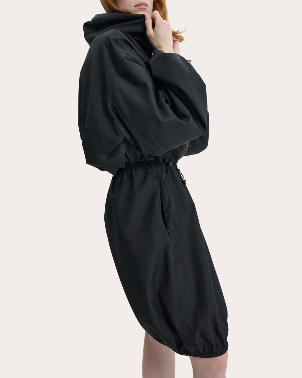 Chance Recycled Faille Drawcord Skirt
