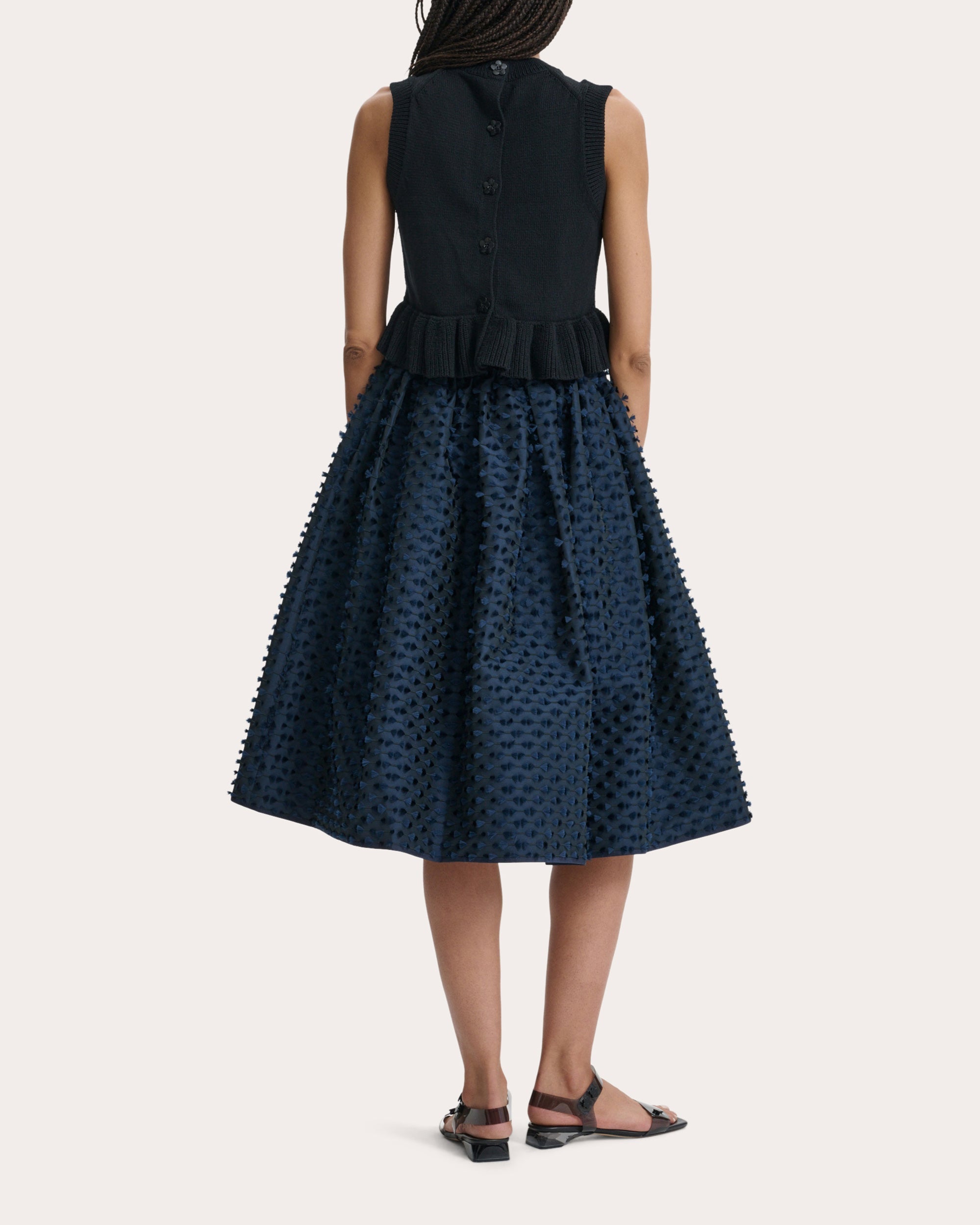 Mala Fiamma Fil-Coupé Midi Skirt