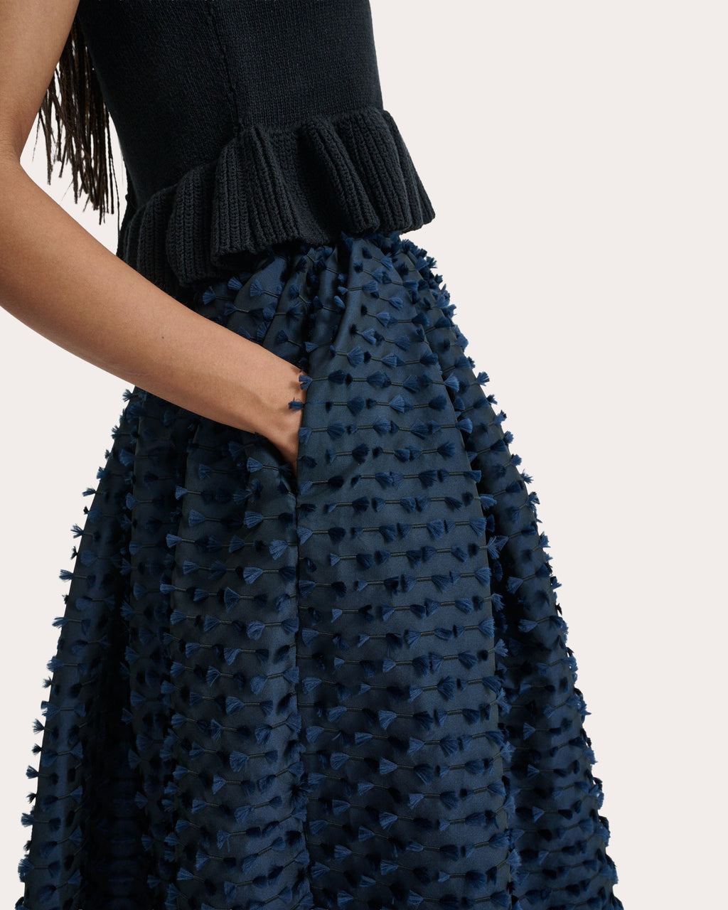 Mala Fiamma Fil-Coupé Midi Skirt