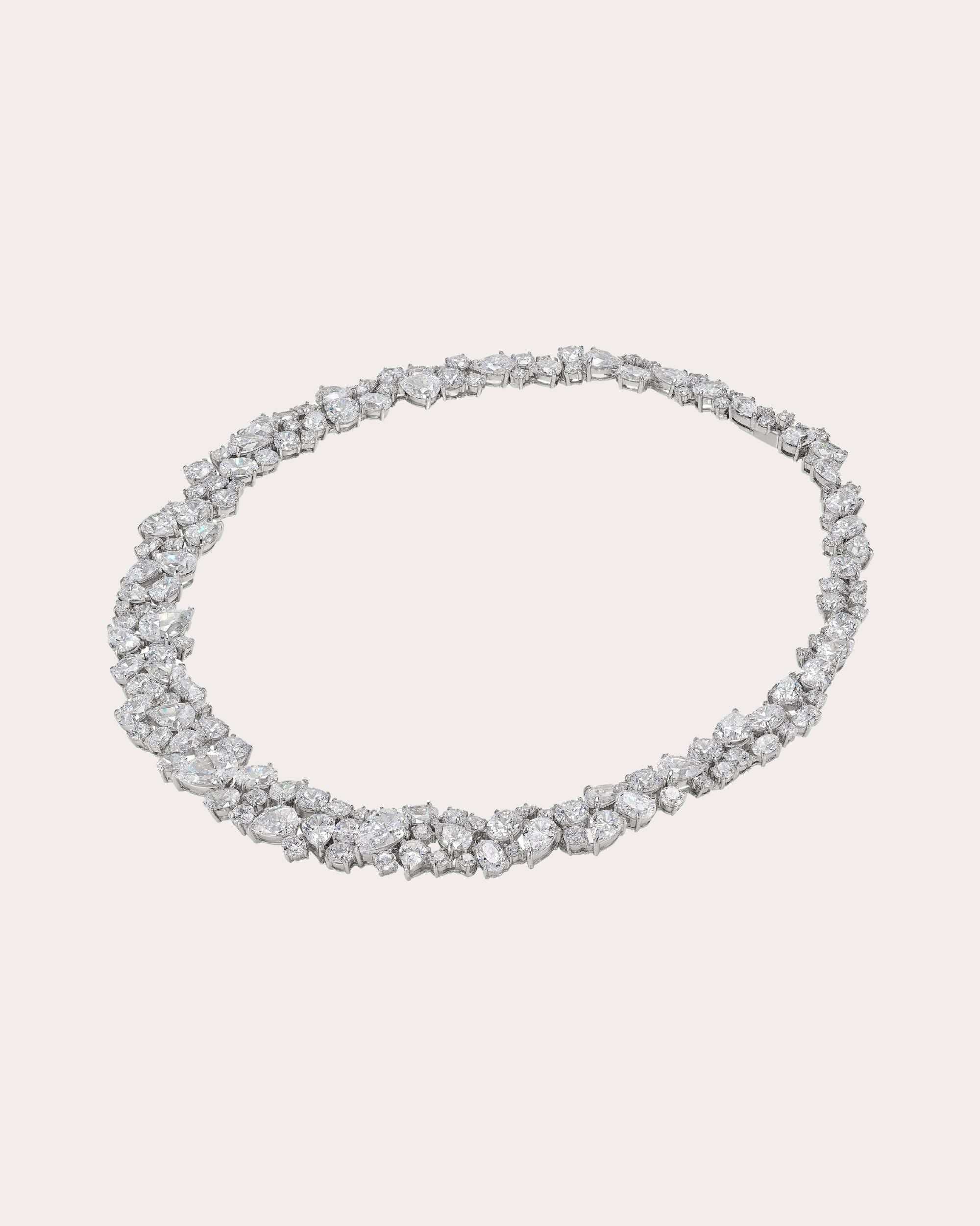 Garden Of Eden 18K Gold and Rhodium Vermeil Lab-Grown Diamond Necklace