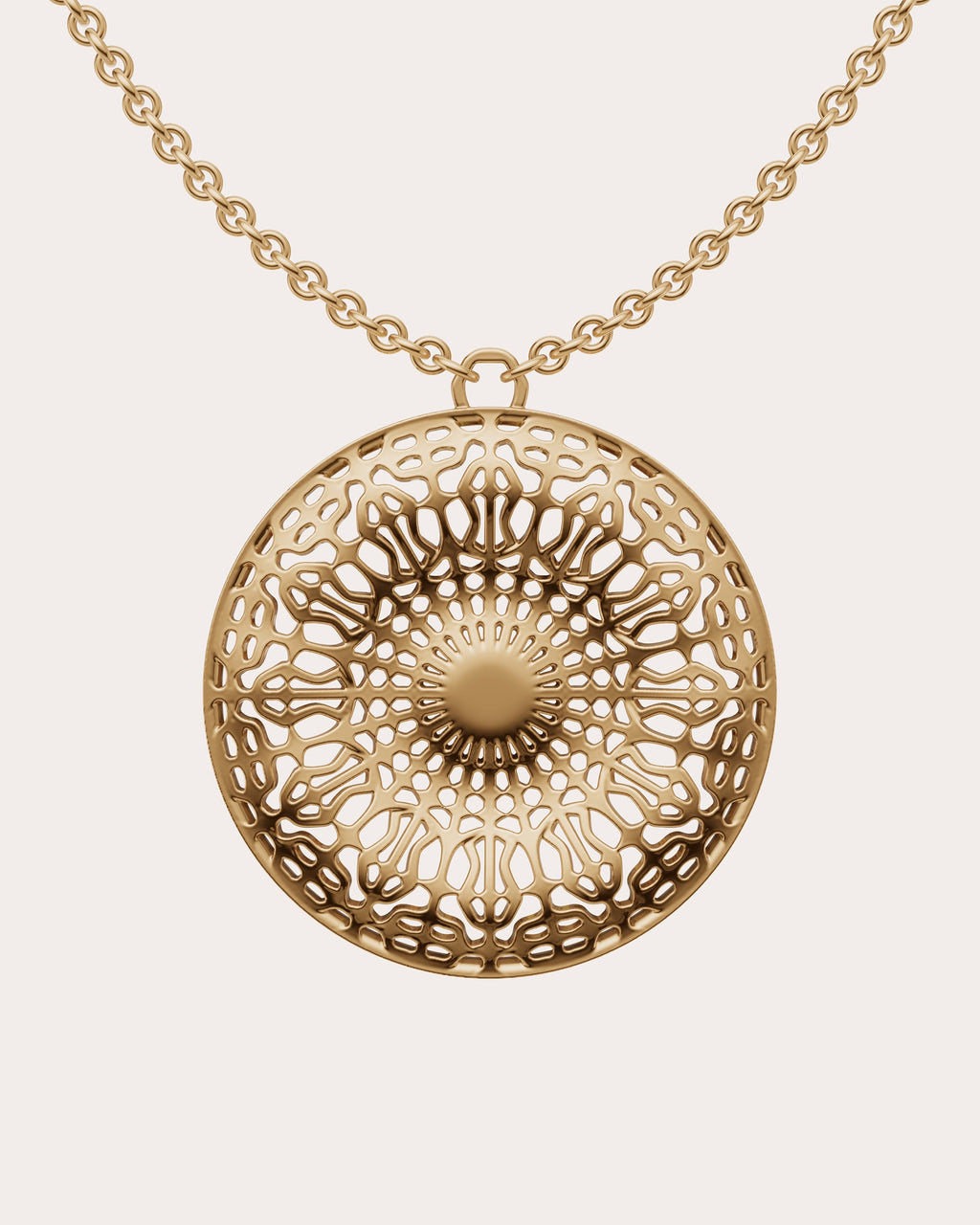 Gold Vermeil 432Hz Pendant Necklace