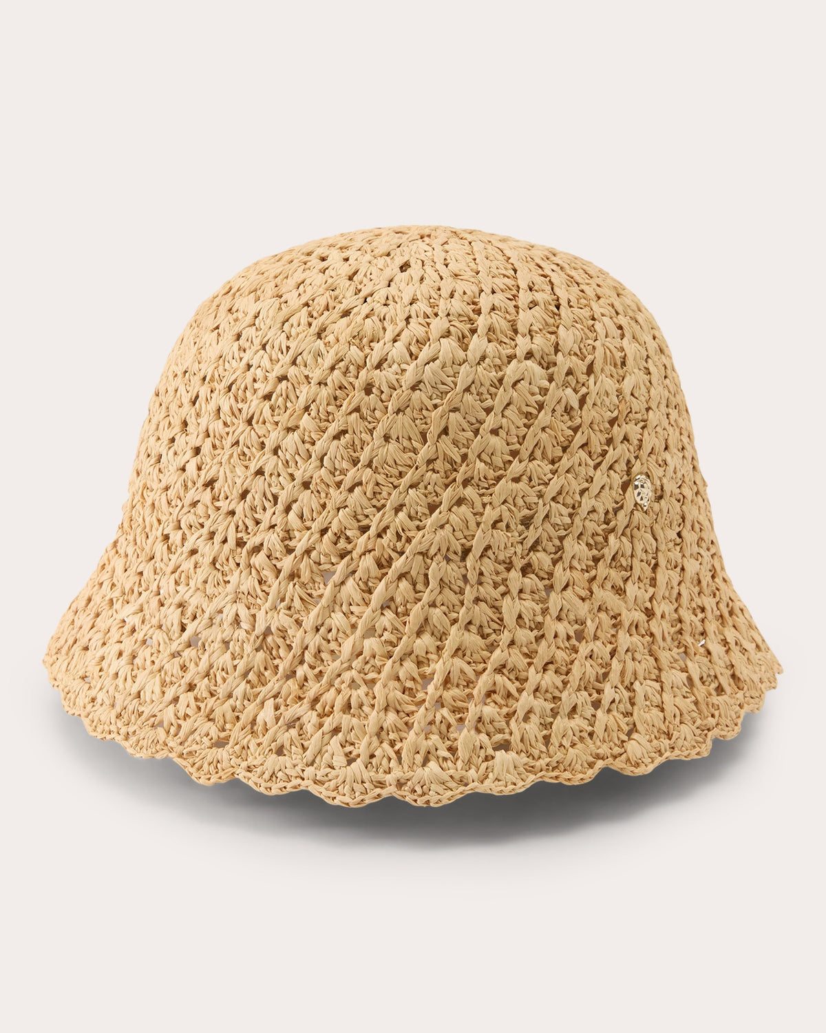 Rio Crocheted Raffia Cloche