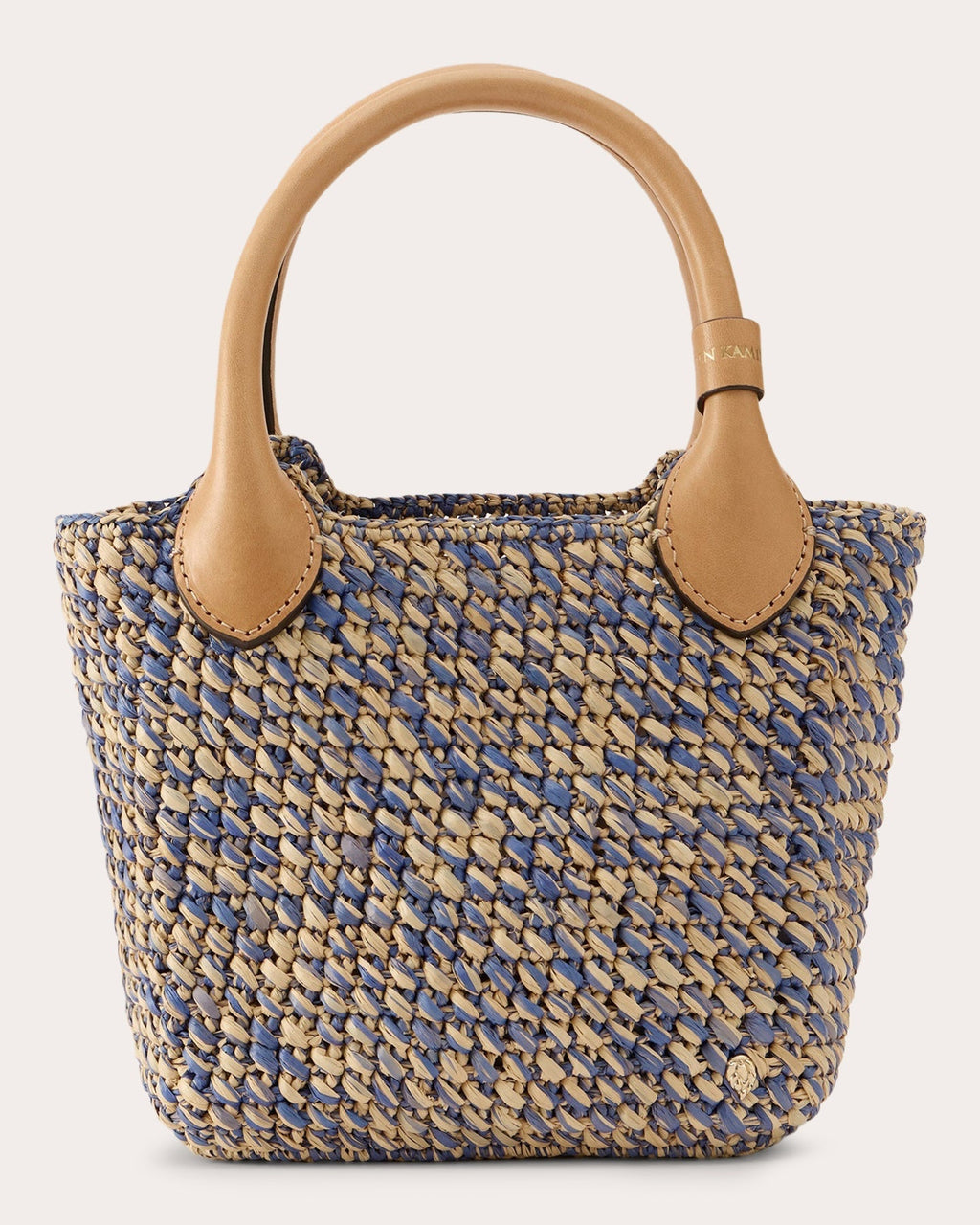 Ampara Crocheted Raffia Mini Tote