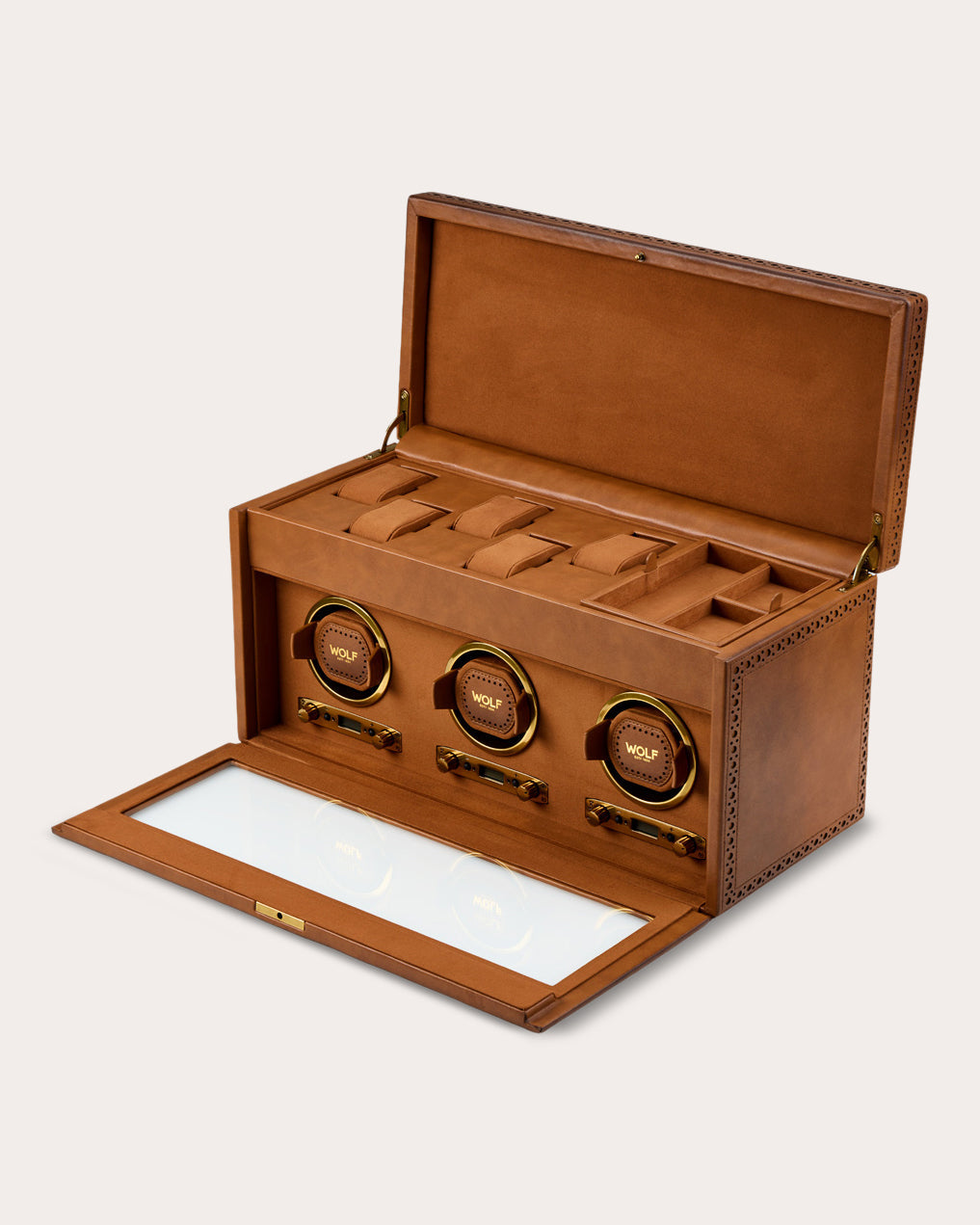 Brogue Triple Watch Winder