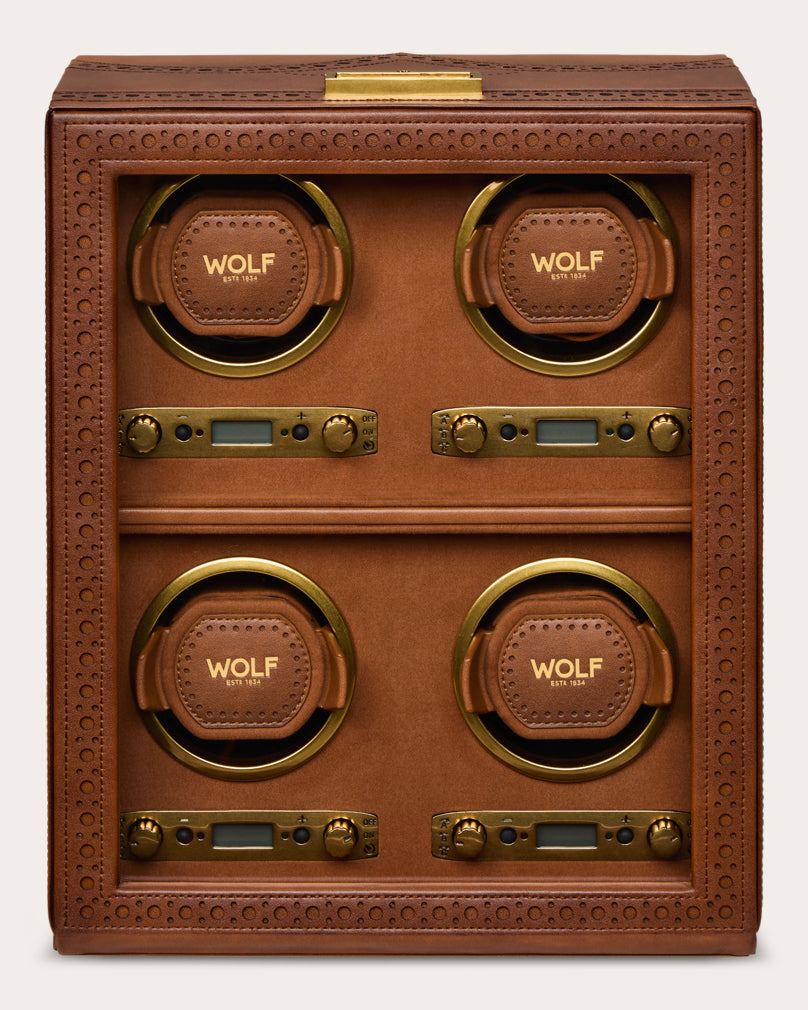 Brogue 4-Piece Watch Winder
