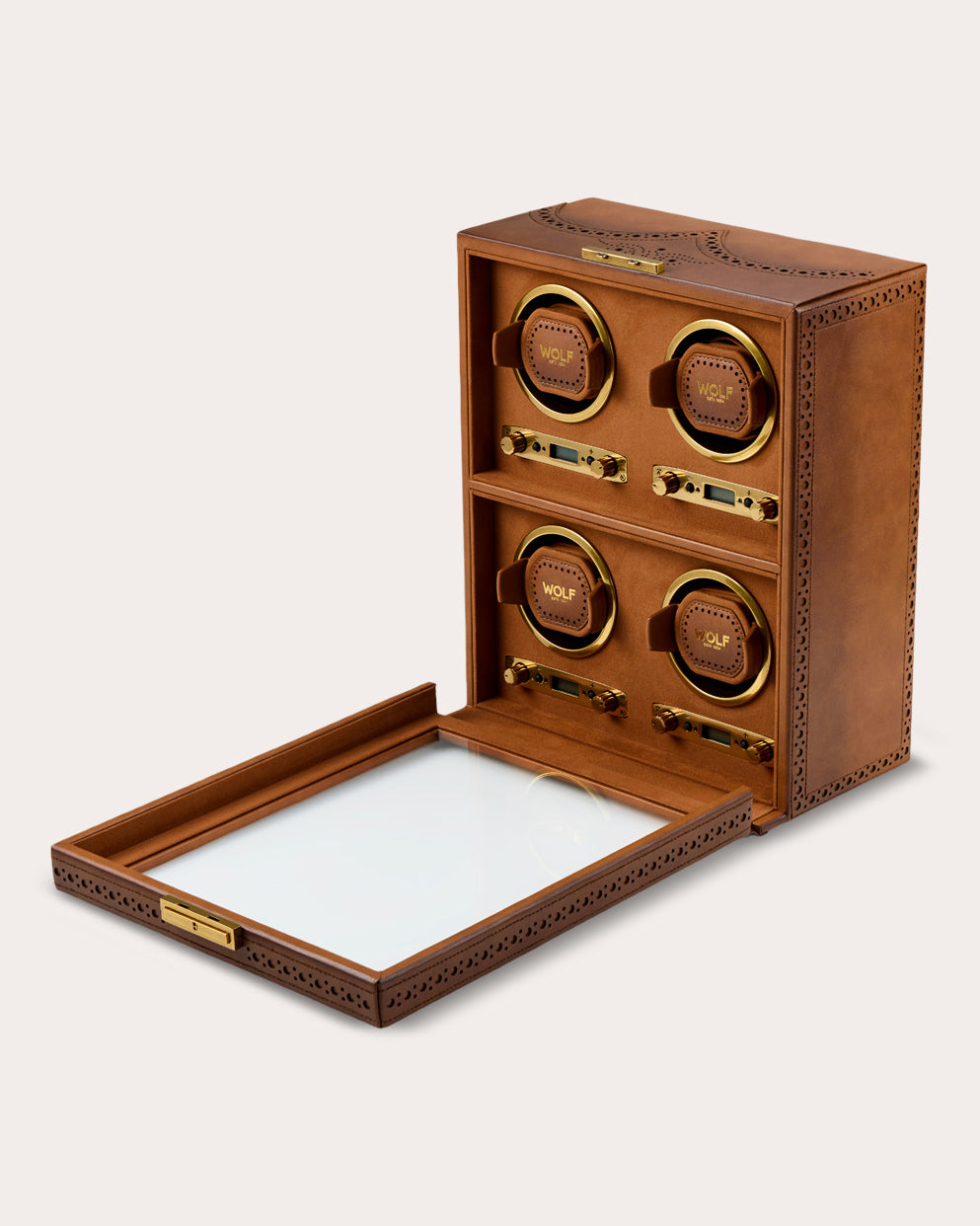Brogue 4-Piece Watch Winder