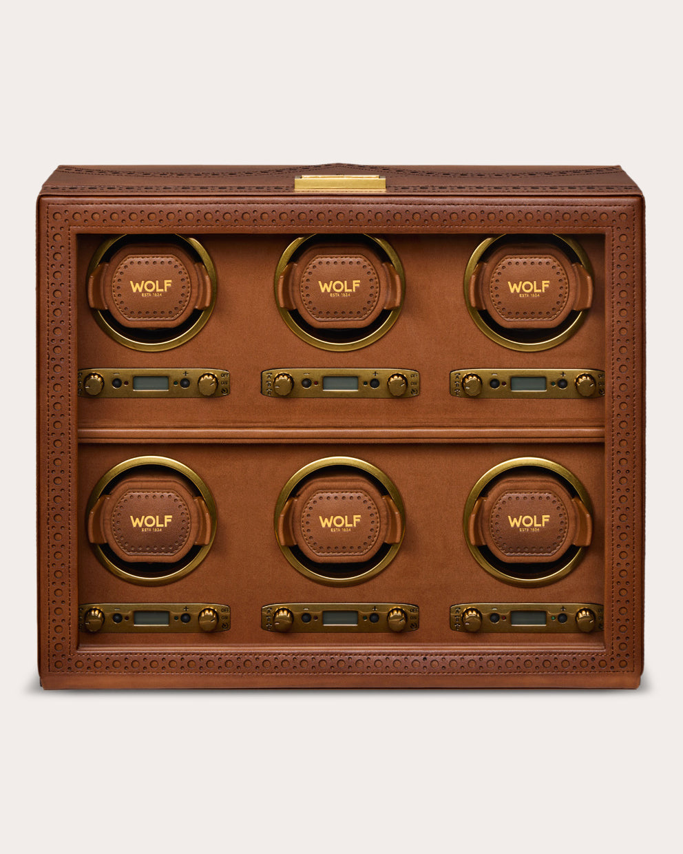 Brogue 6-Piece Watch Winder