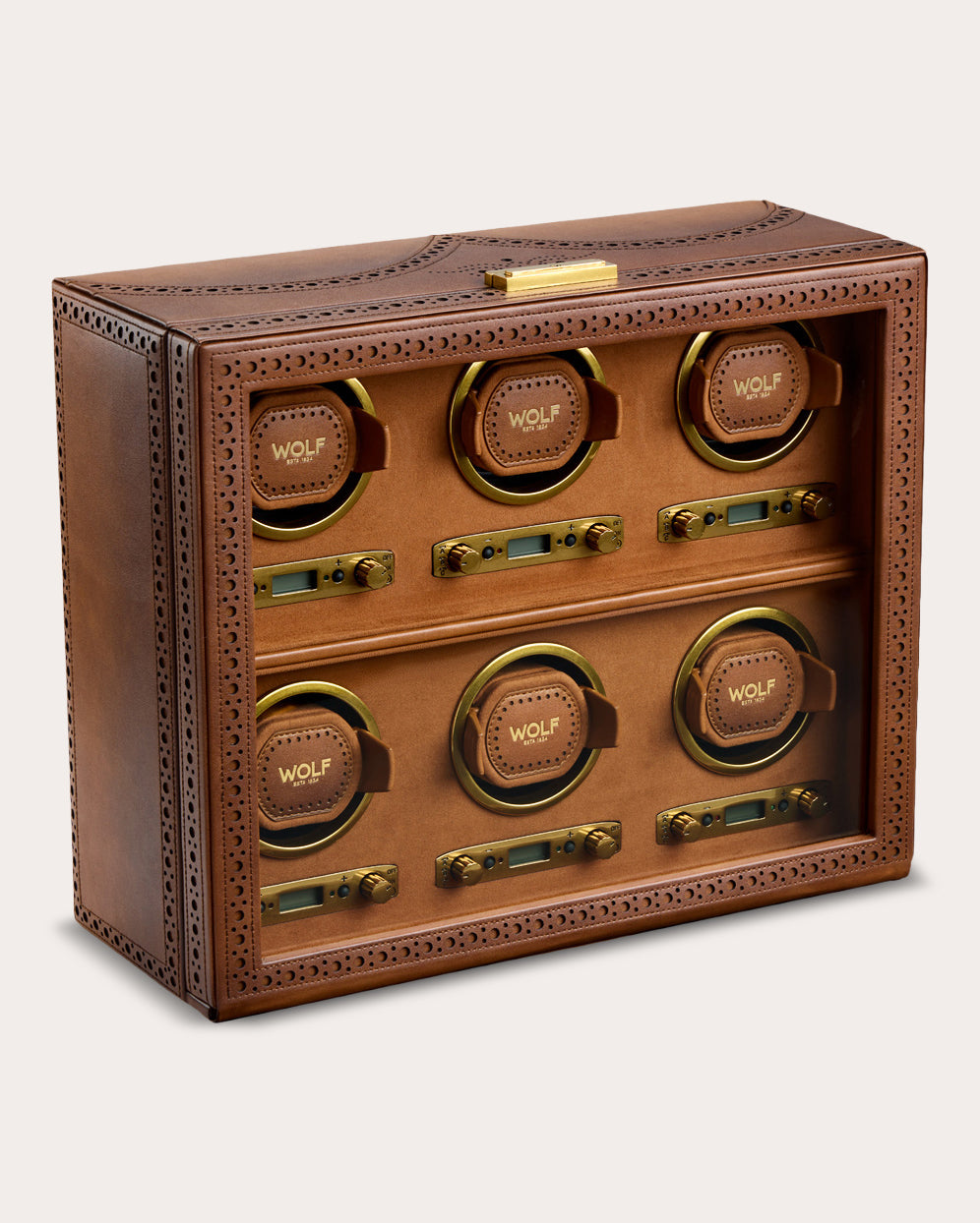 Brogue 6-Piece Watch Winder