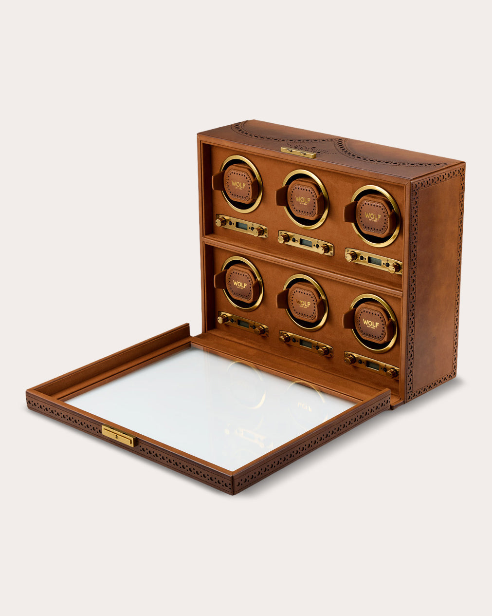 Brogue 6-Piece Watch Winder