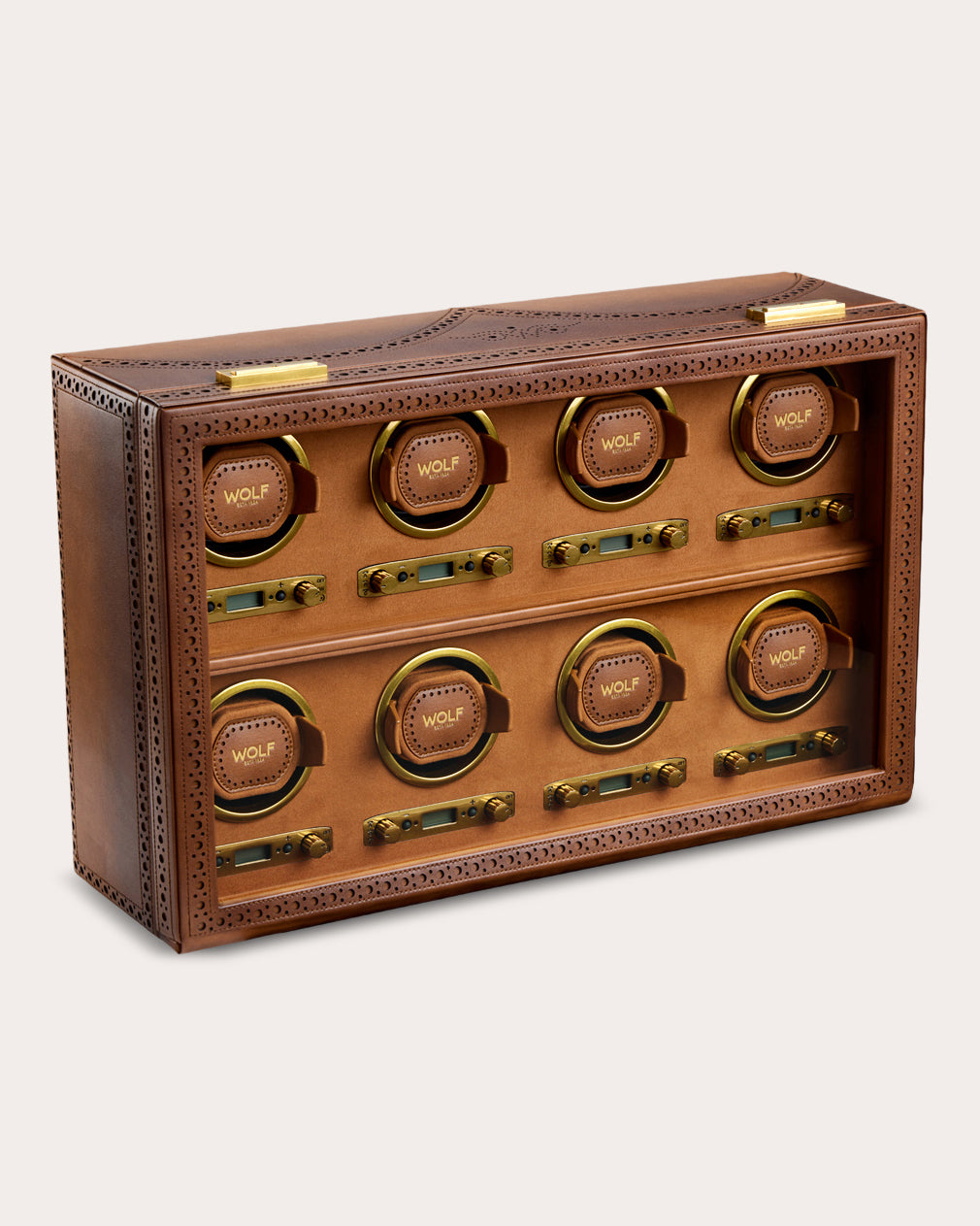 Brogue 8-Piece Watch Winder