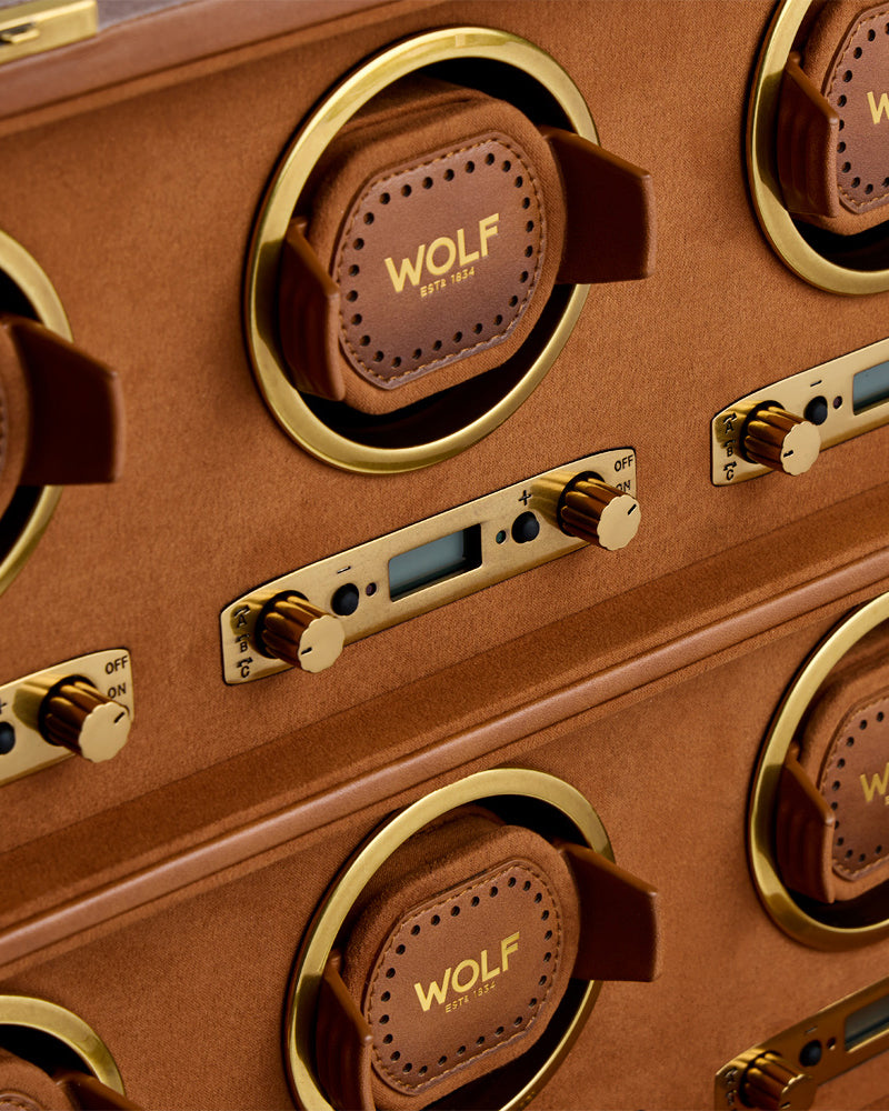 Brogue 8-Piece Watch Winder
