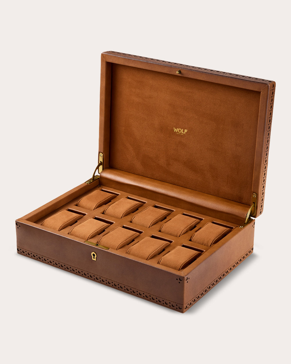Brogue 10-Piece Watch Box