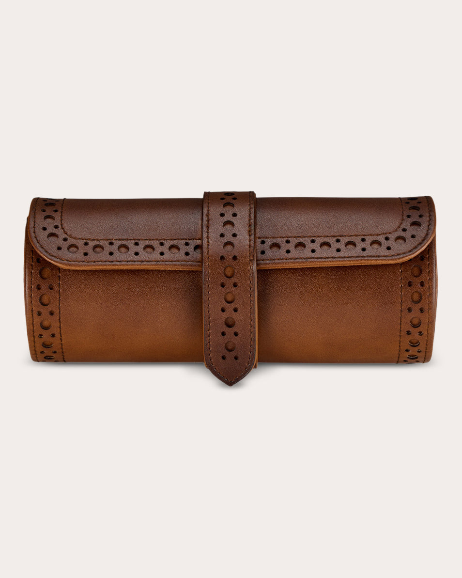 Brogue Triple Watch Roll