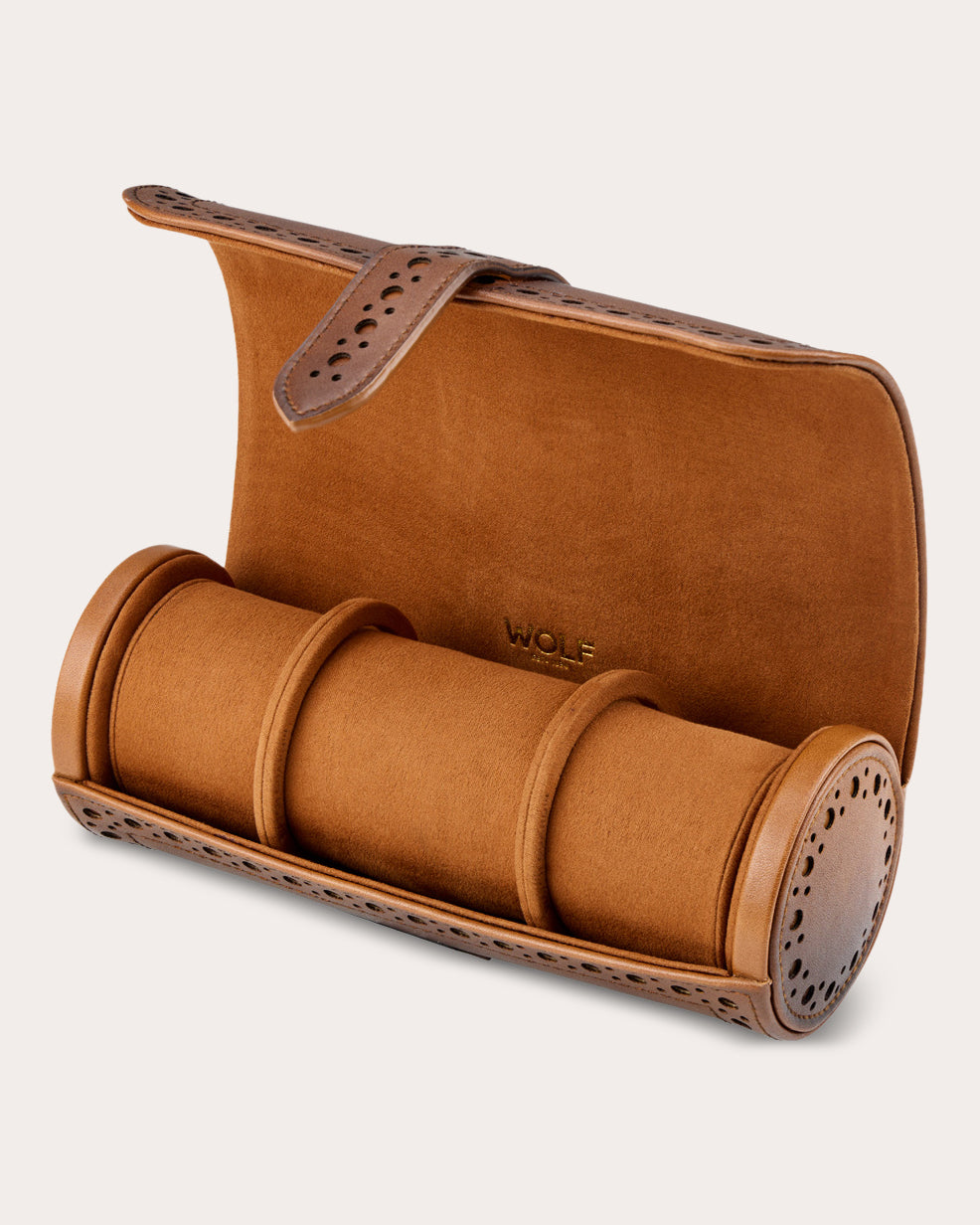 Brogue Triple Watch Roll