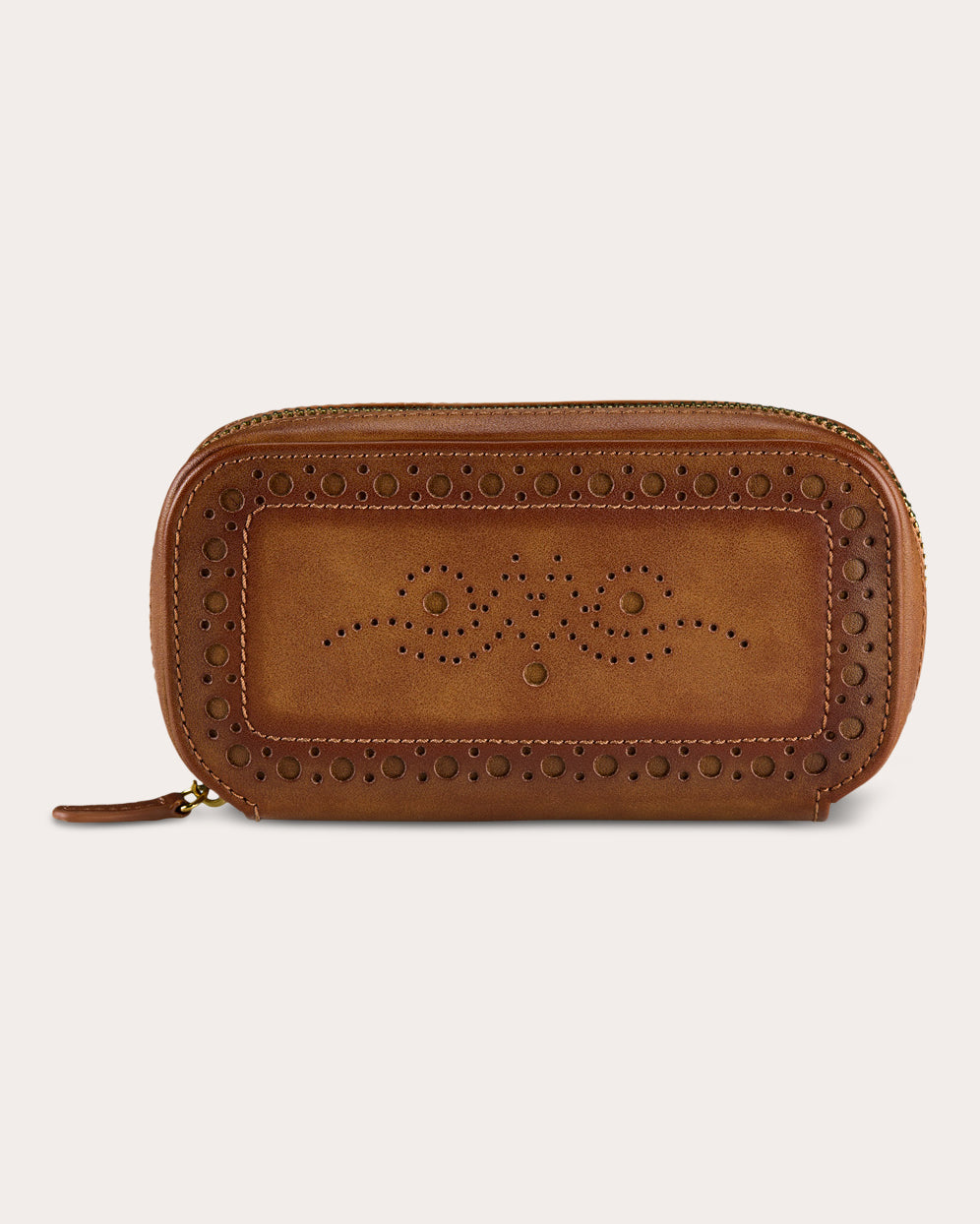 Brogue 2-Piece Zip Watch Case