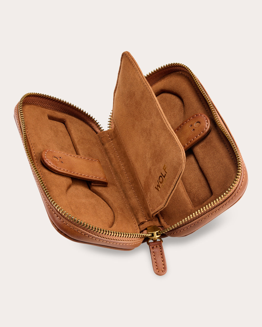 Brogue 2-Piece Zip Watch Case