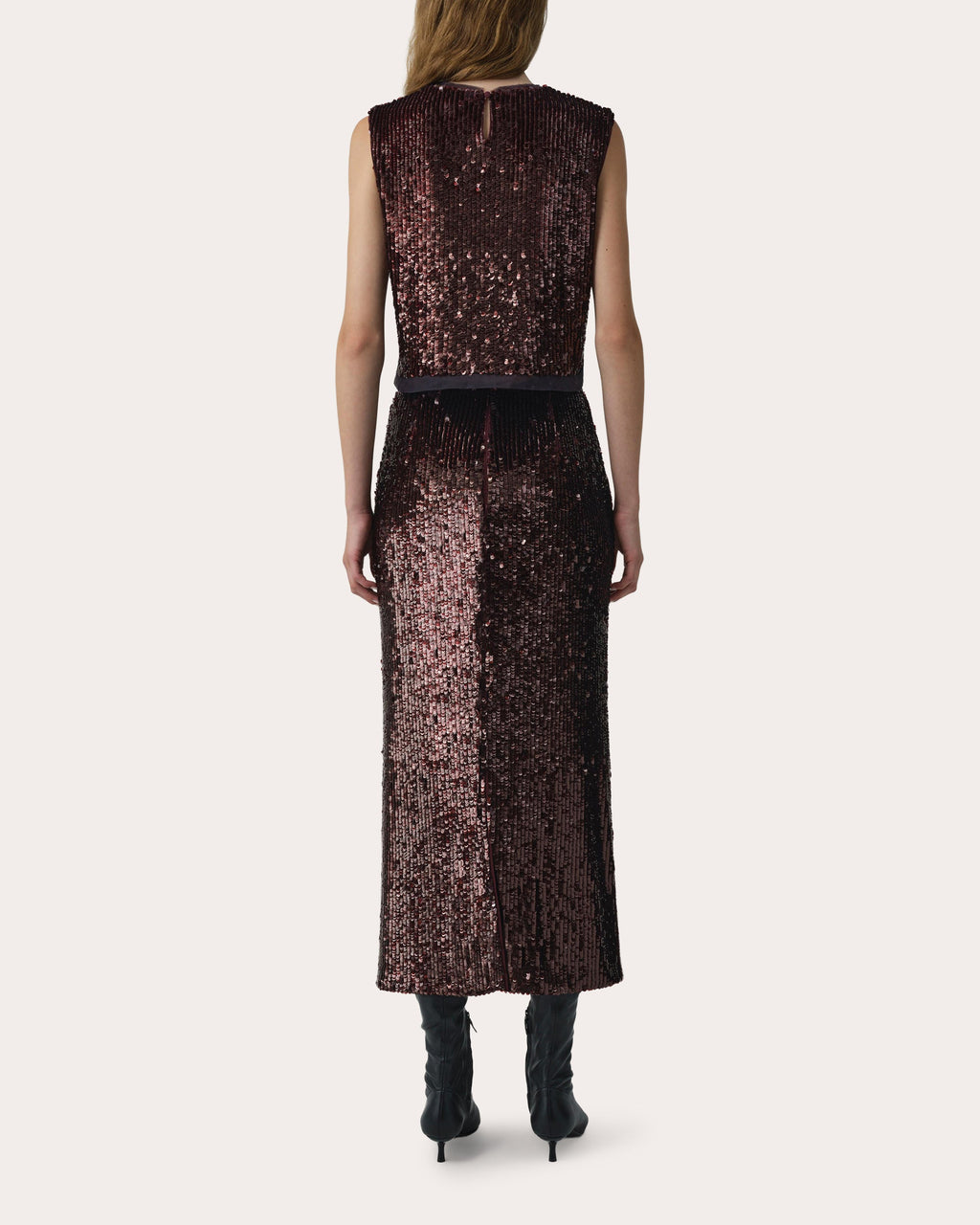 Nikki Sequin Midi Skirt