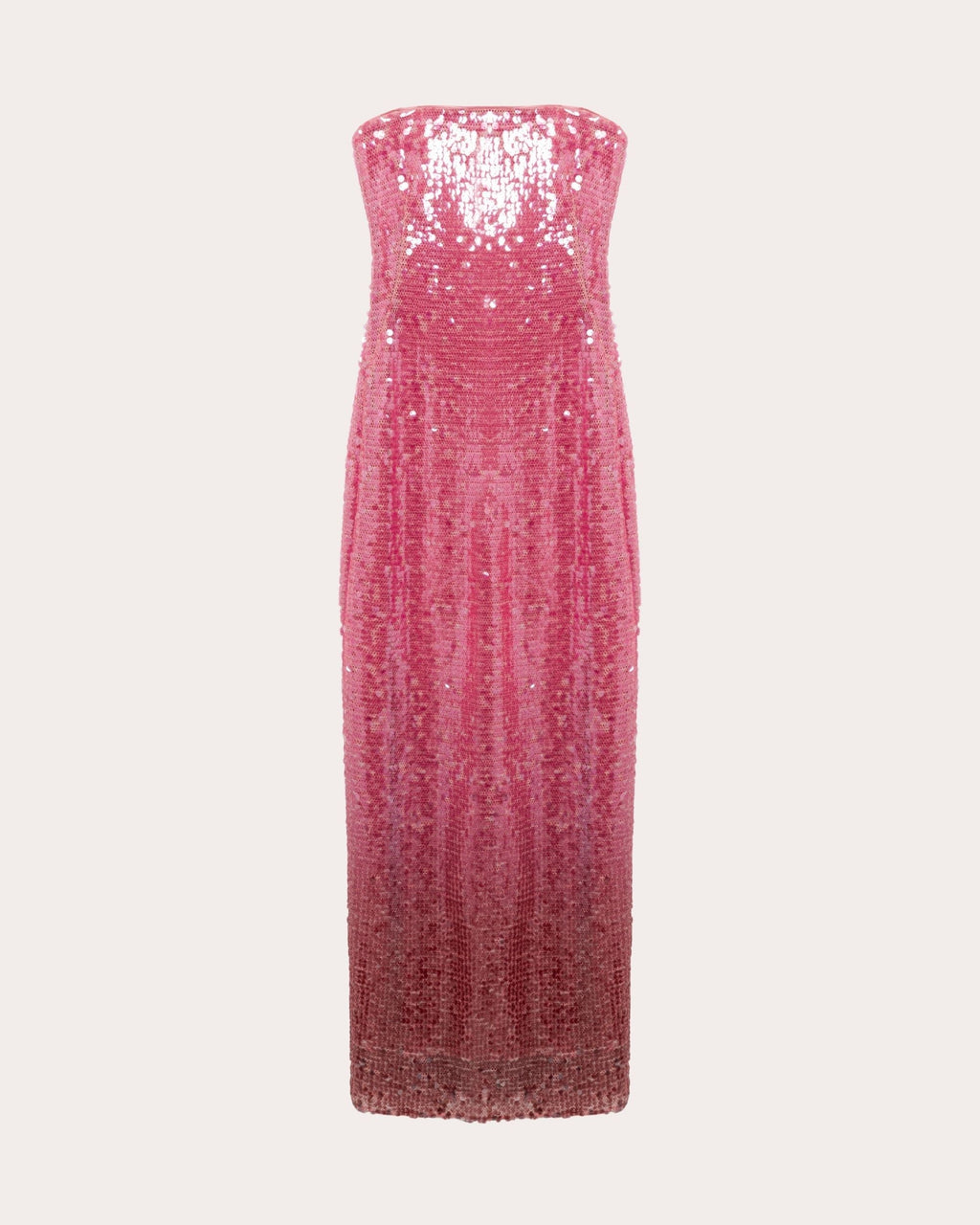 Leilani Sequin Strapless Column Gown