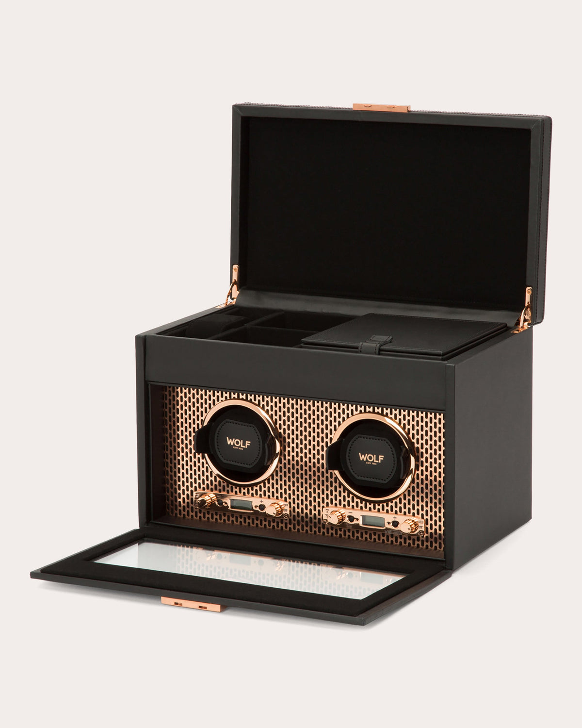 Axis Double Watch Winder Storage Case