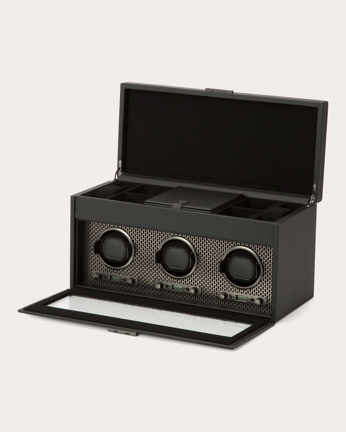 Axis Triple Watch Winder Storage Case