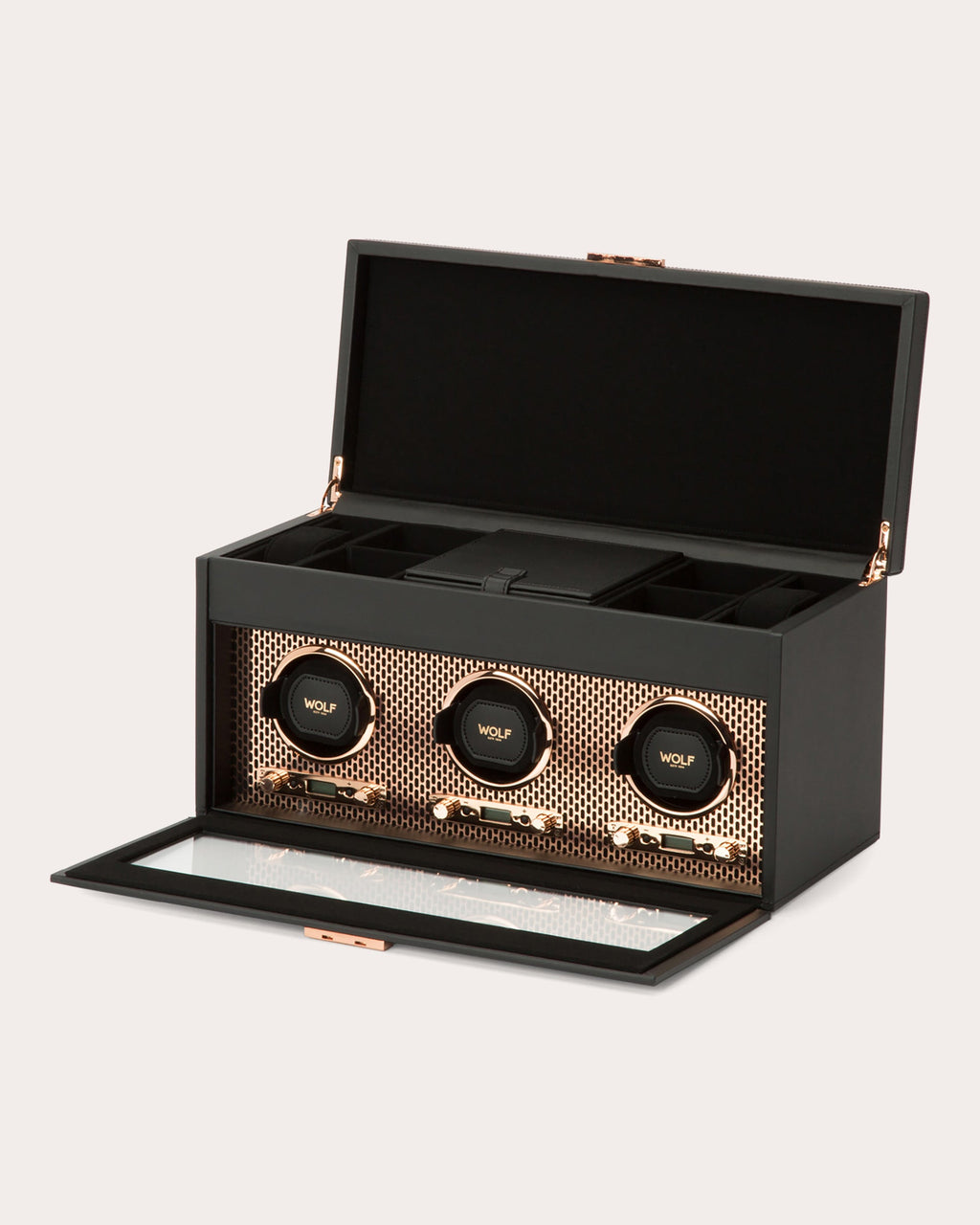Axis Triple Watch Winder Storage Case