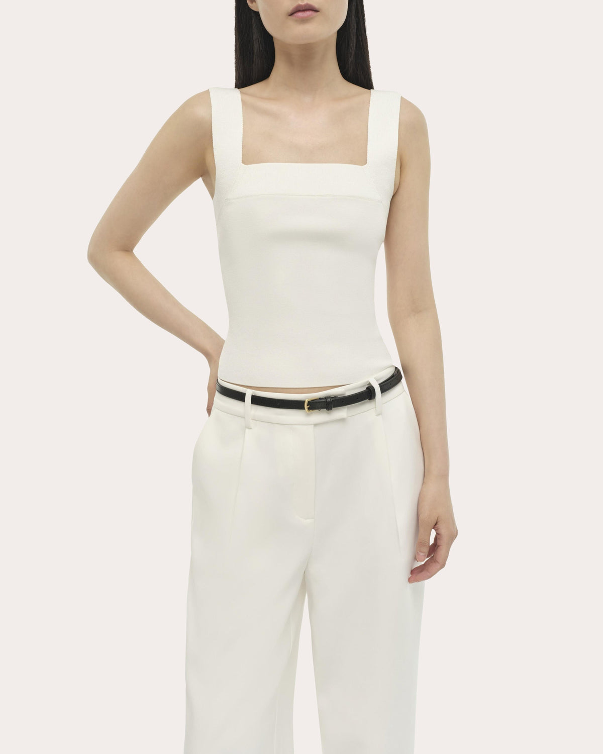Madine Compact Knit Tank Top