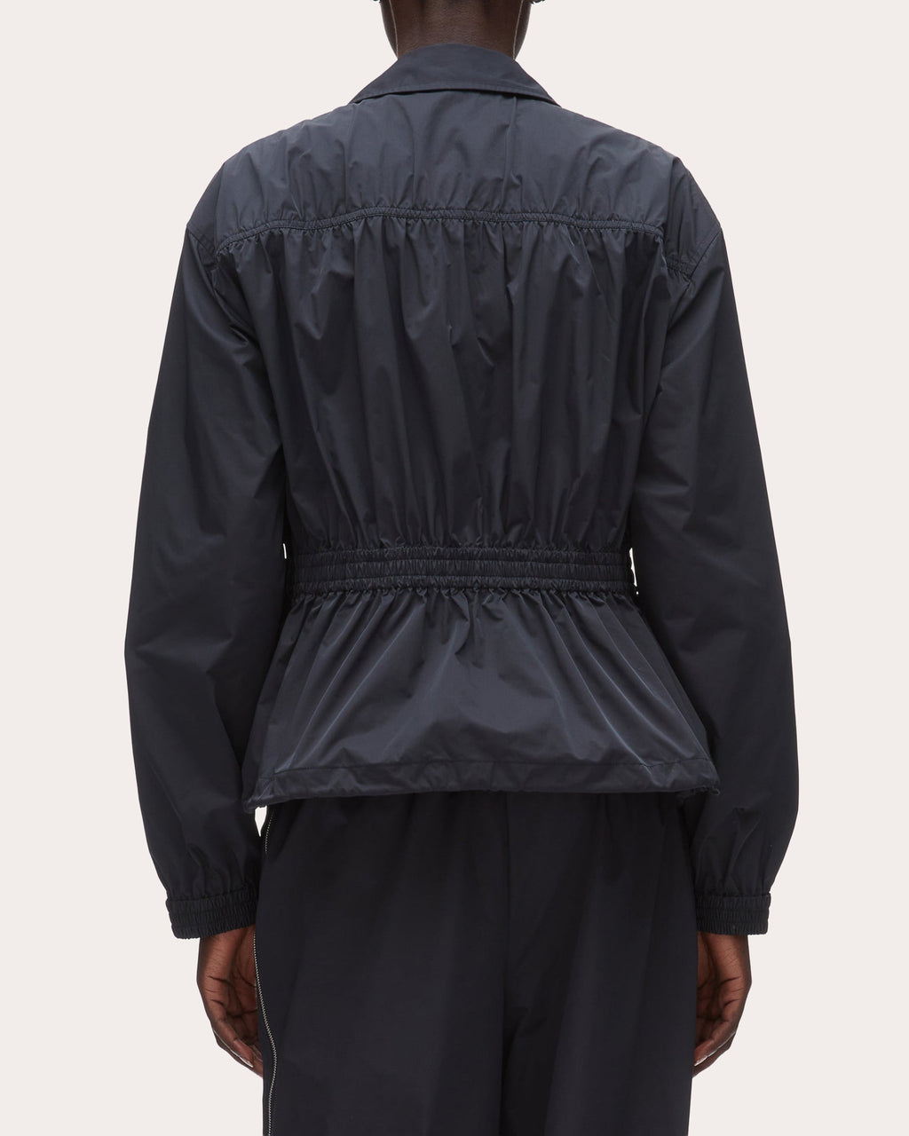 Ripstop Shirred Drawstring Jacket