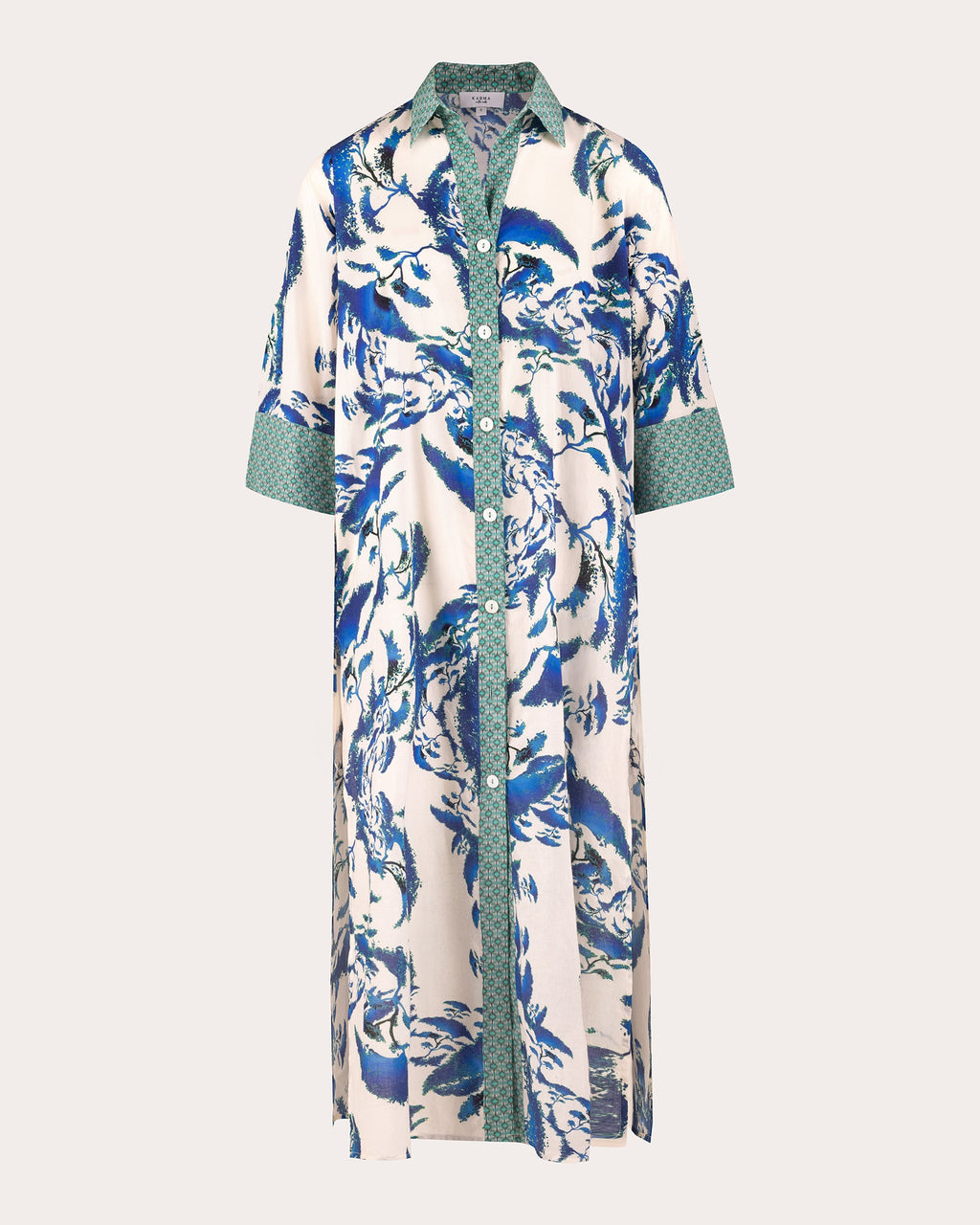 Mio Bonsai Cotton Shirt Dress