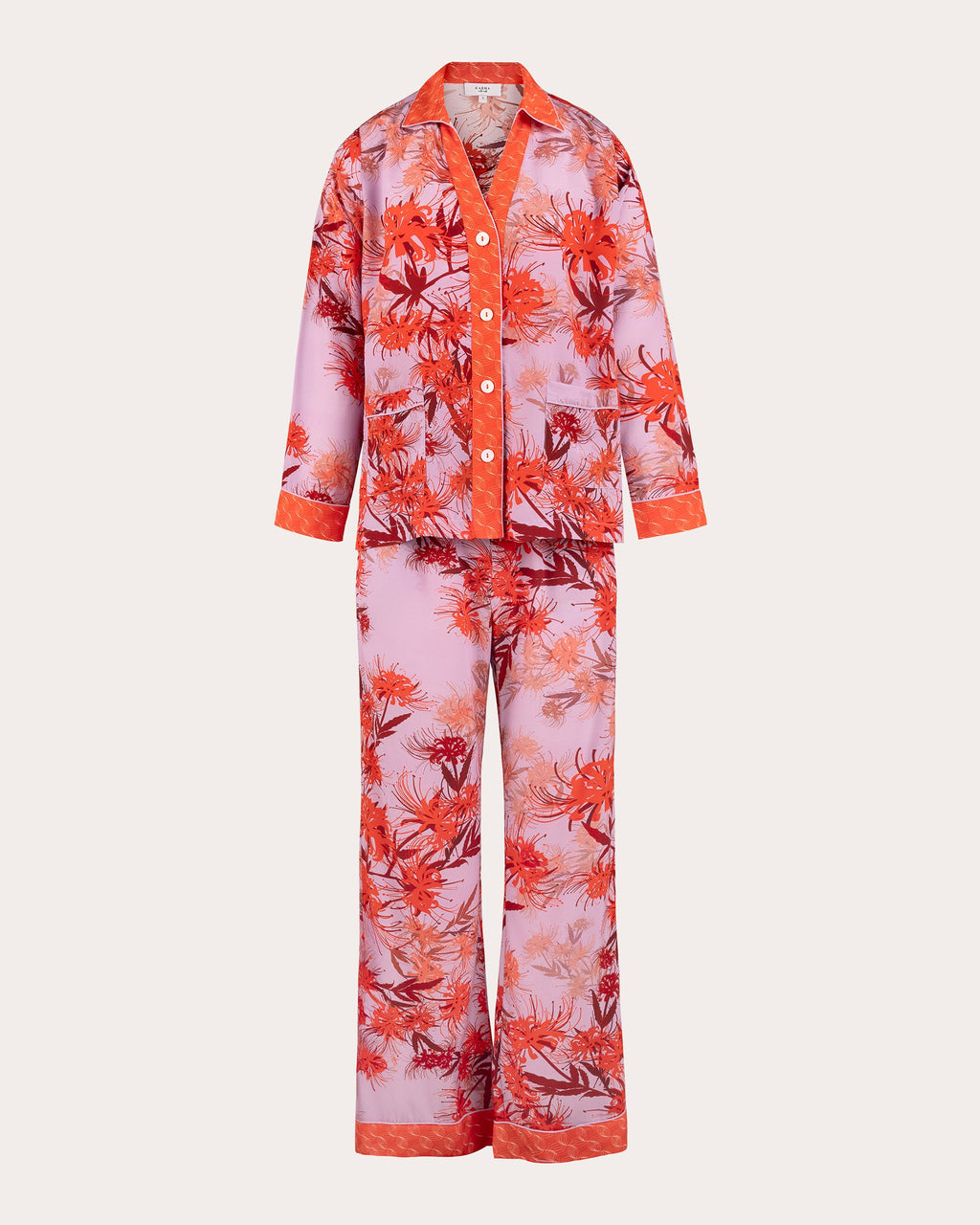 Tokyo Higa Silk Pajama Set
